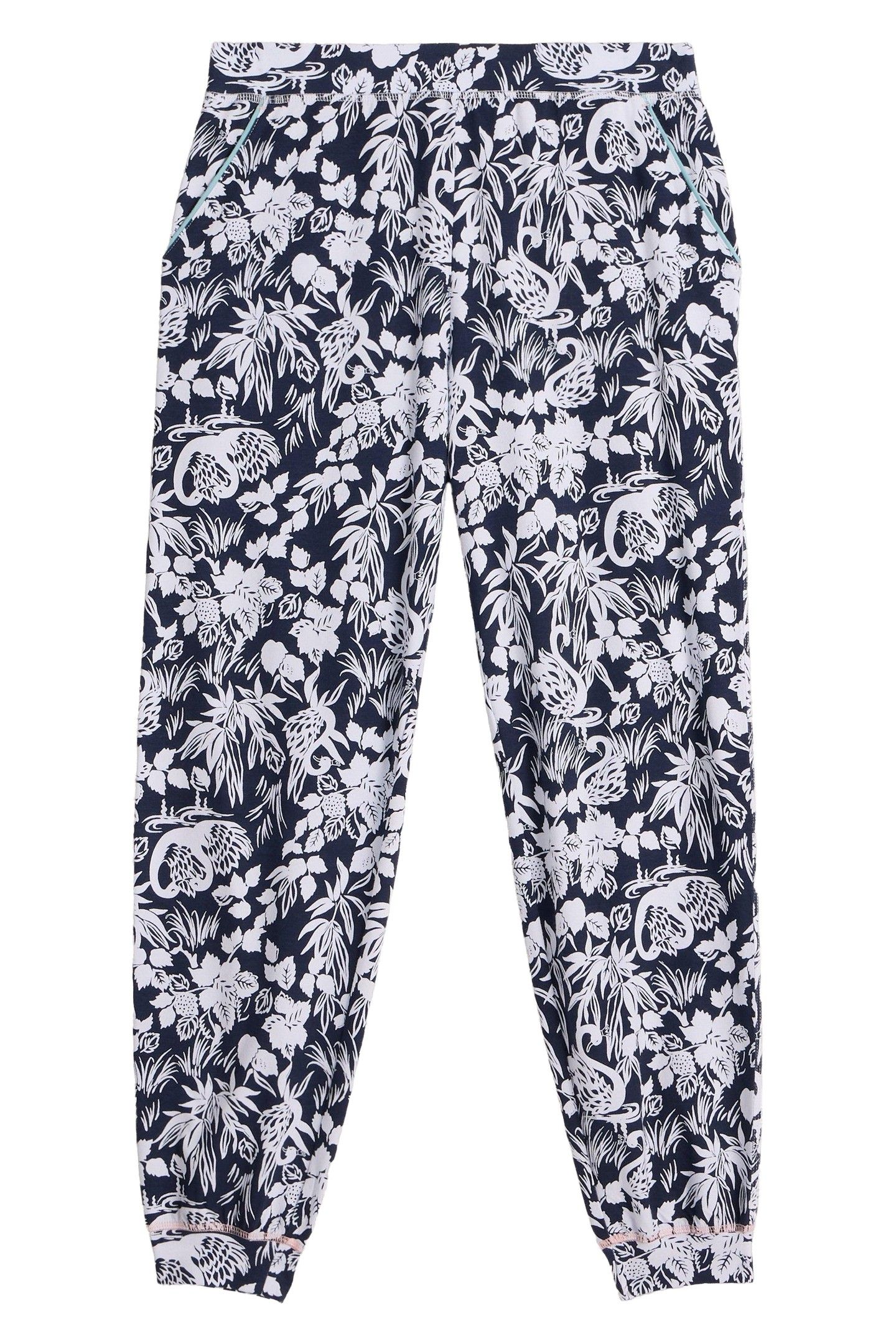 FREYA JERSEY PJ JOGGER NAVY PRINT 4