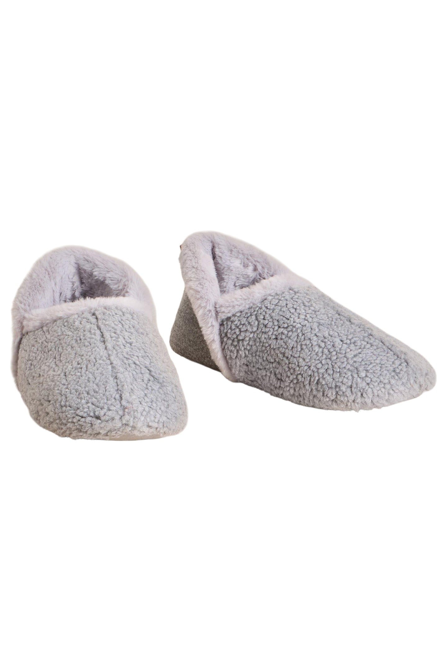 REYA CLOSED BACK SLIPPER MID GREY 3
