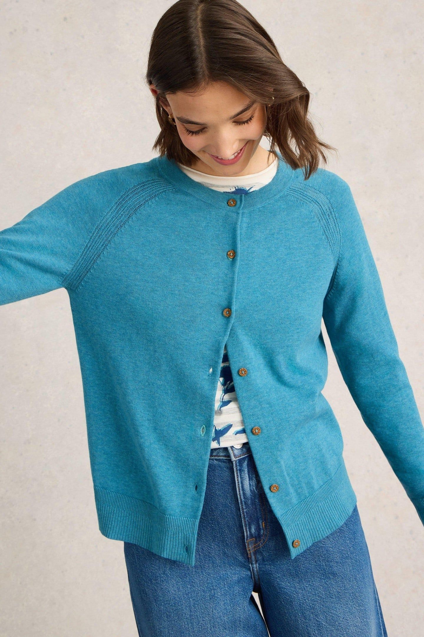 LULU CARDI MID BLUE 1