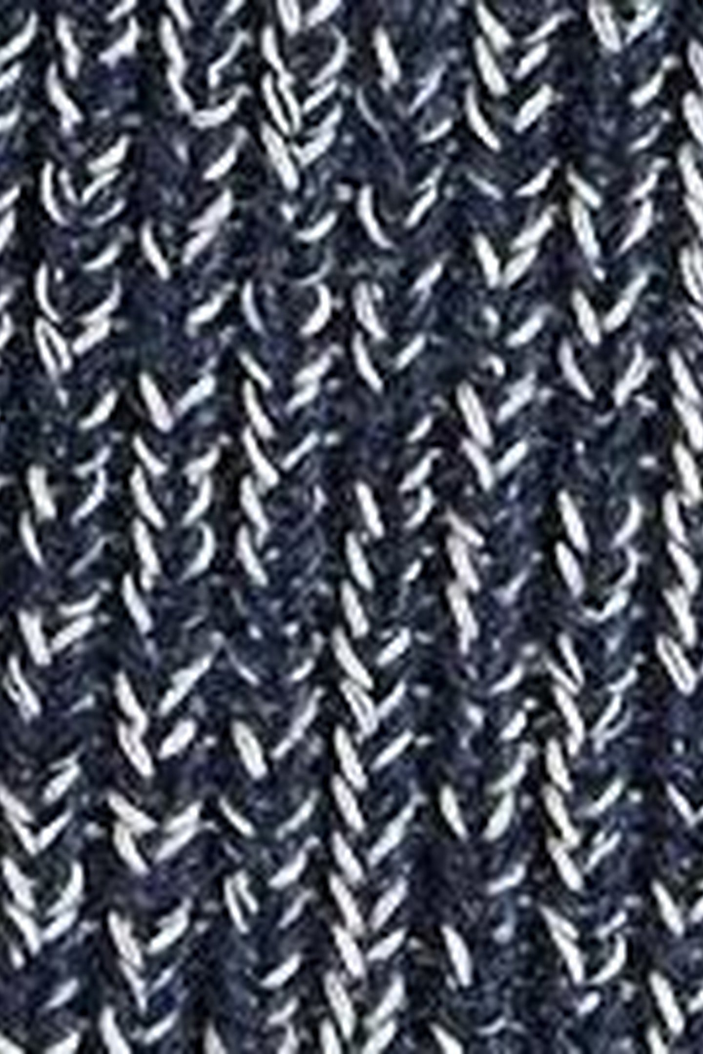 RYE TWISTED ZIP THROUGH NAVY MULTI 5