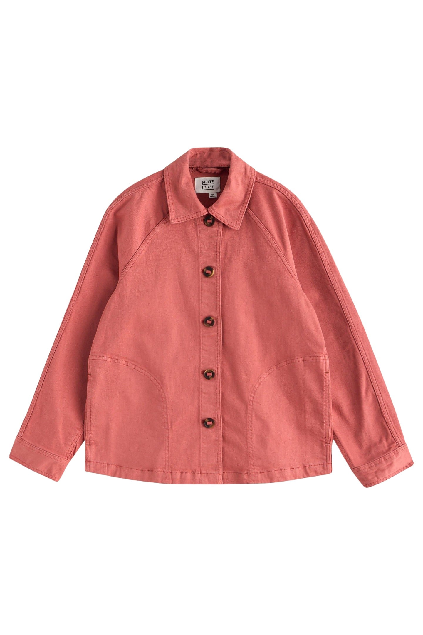 EDEN DENIM JACKET MID RED 5
