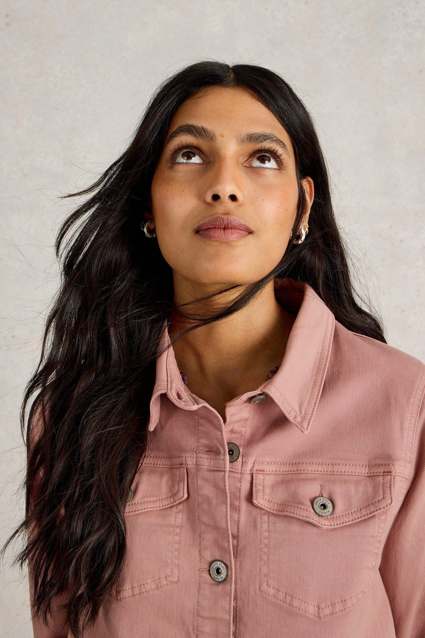 CAMILLE DENIM JACKET DUSTY PINK 6