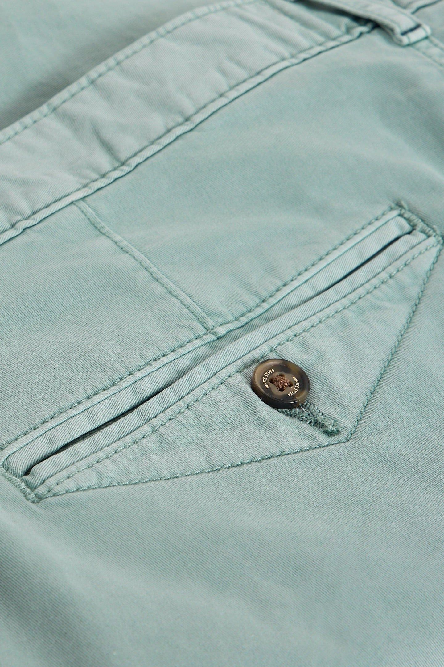 SUTTON ORGANIC CHINO SHORT LIGHT BLUE 4