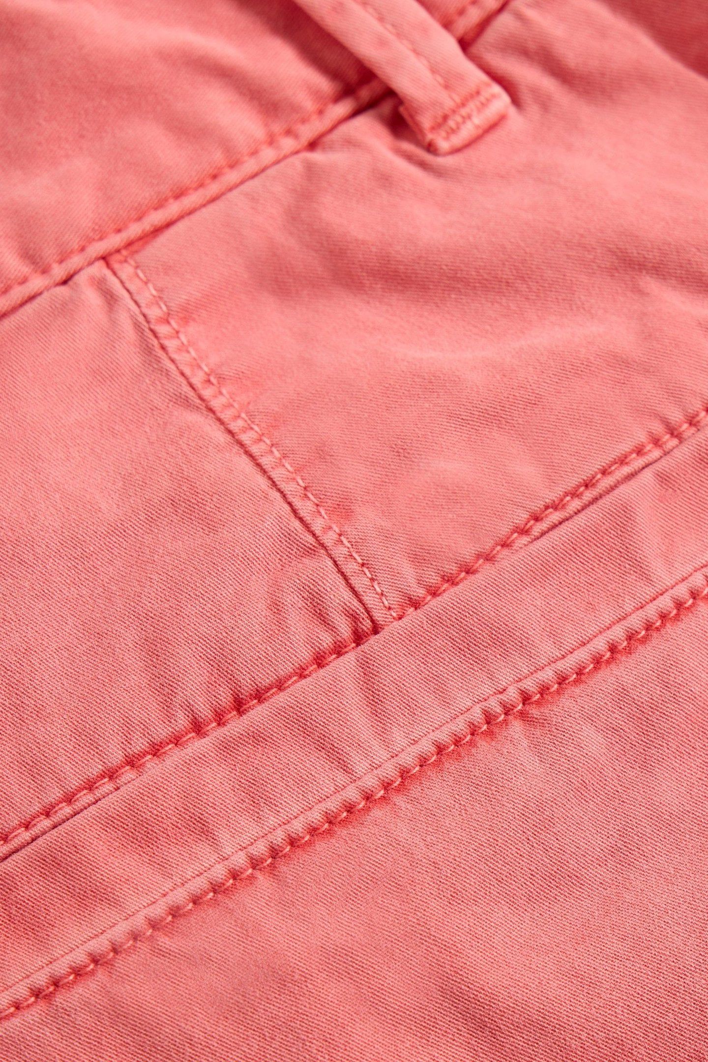 HAYLEY ORGANIC CHINO SHORT MID PINK 5