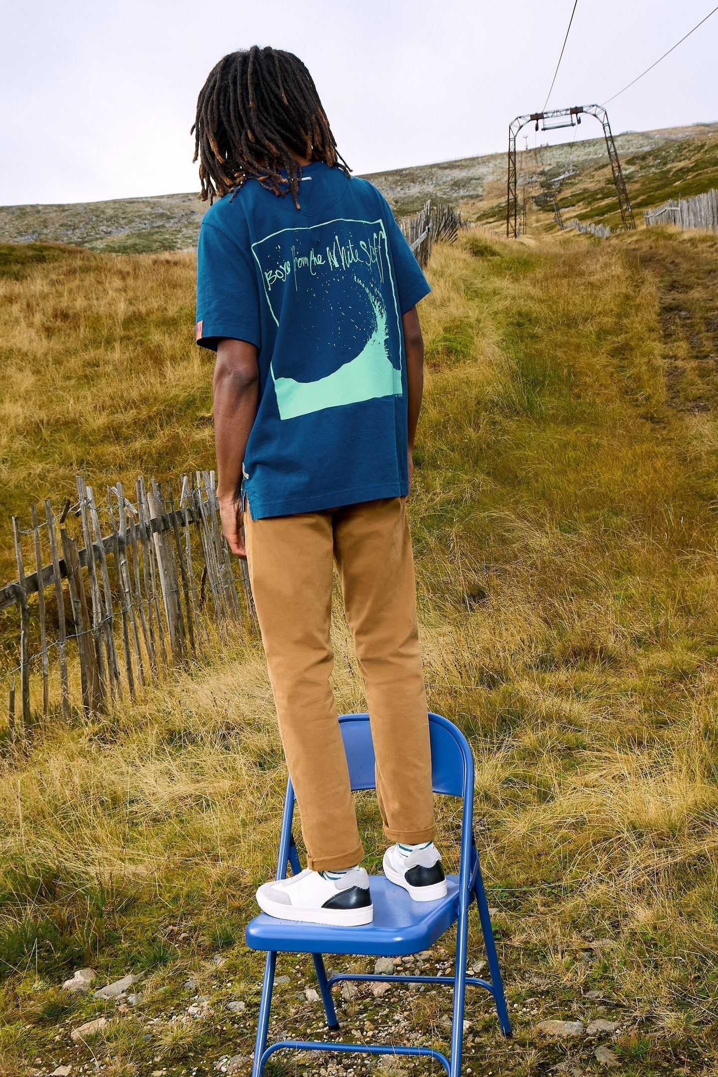 POCKET TEE BLUE PRINT 5