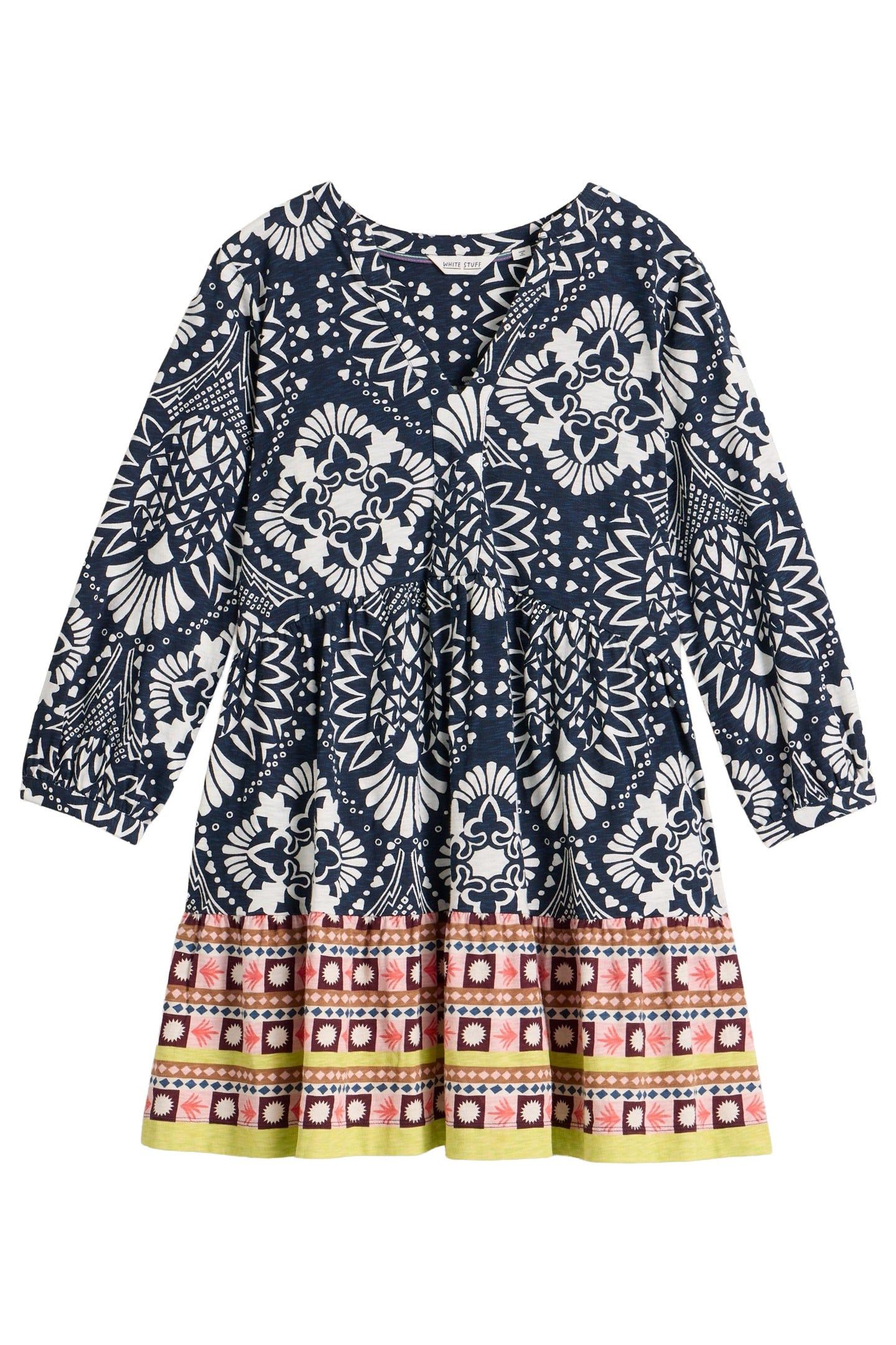 MARTA TUNIC NAVY MULTI 4