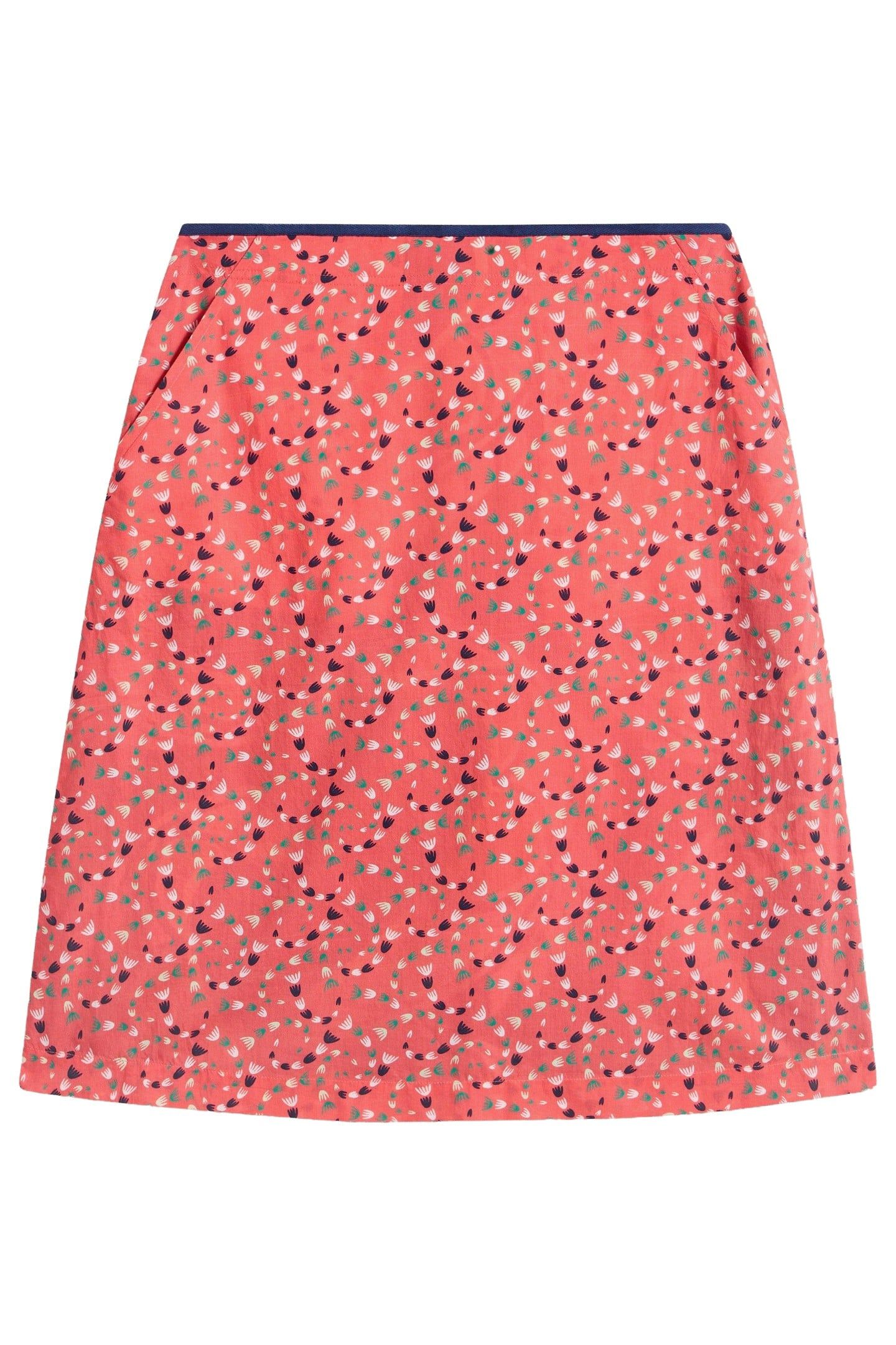 NELL REVERSIBLE SKIRT CORAL MULTI 4