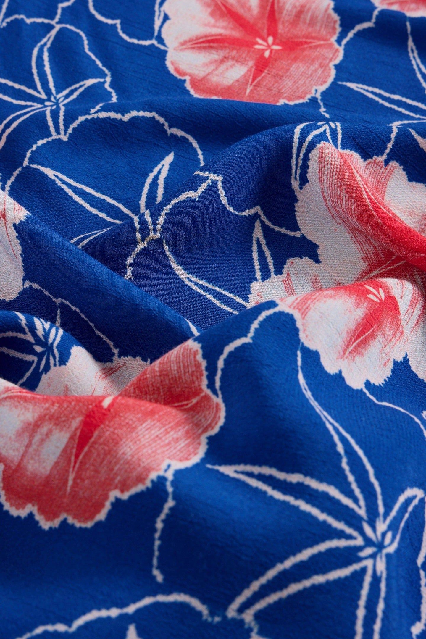 HOPE BIAS CUT MAXI SKIRT BLUE PRINT 5
