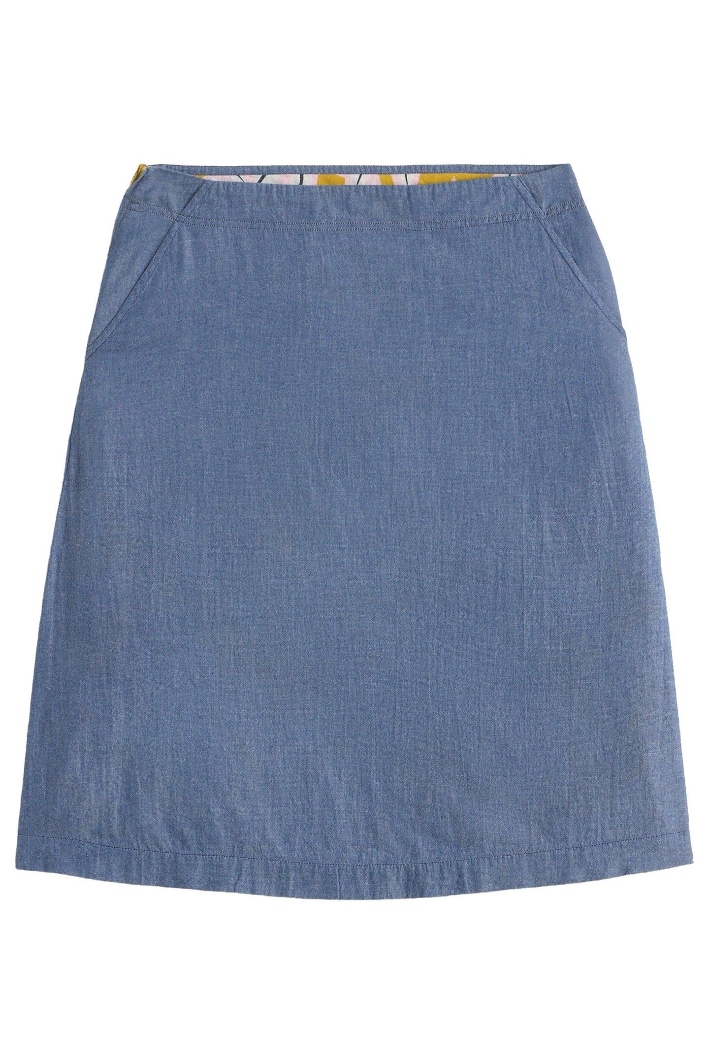 NELL REVERSIBLE SKIRT YELLOW MULTI 4