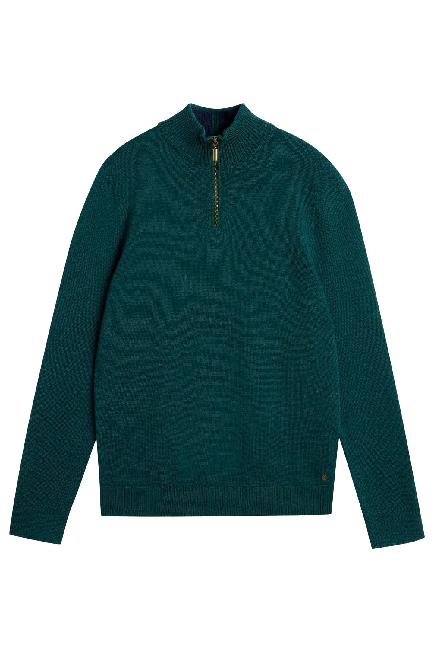 NEWPORT MERINO FUNNEL EMERALD GREEN 4