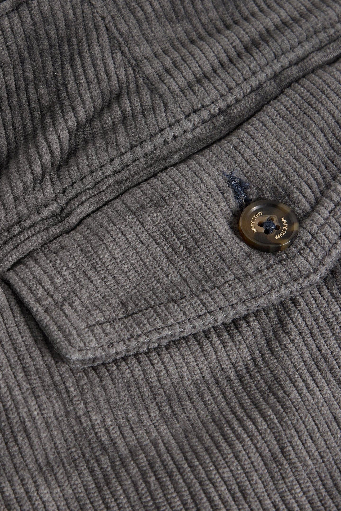 KIMBER CORD TROUSER DARK GREY 4