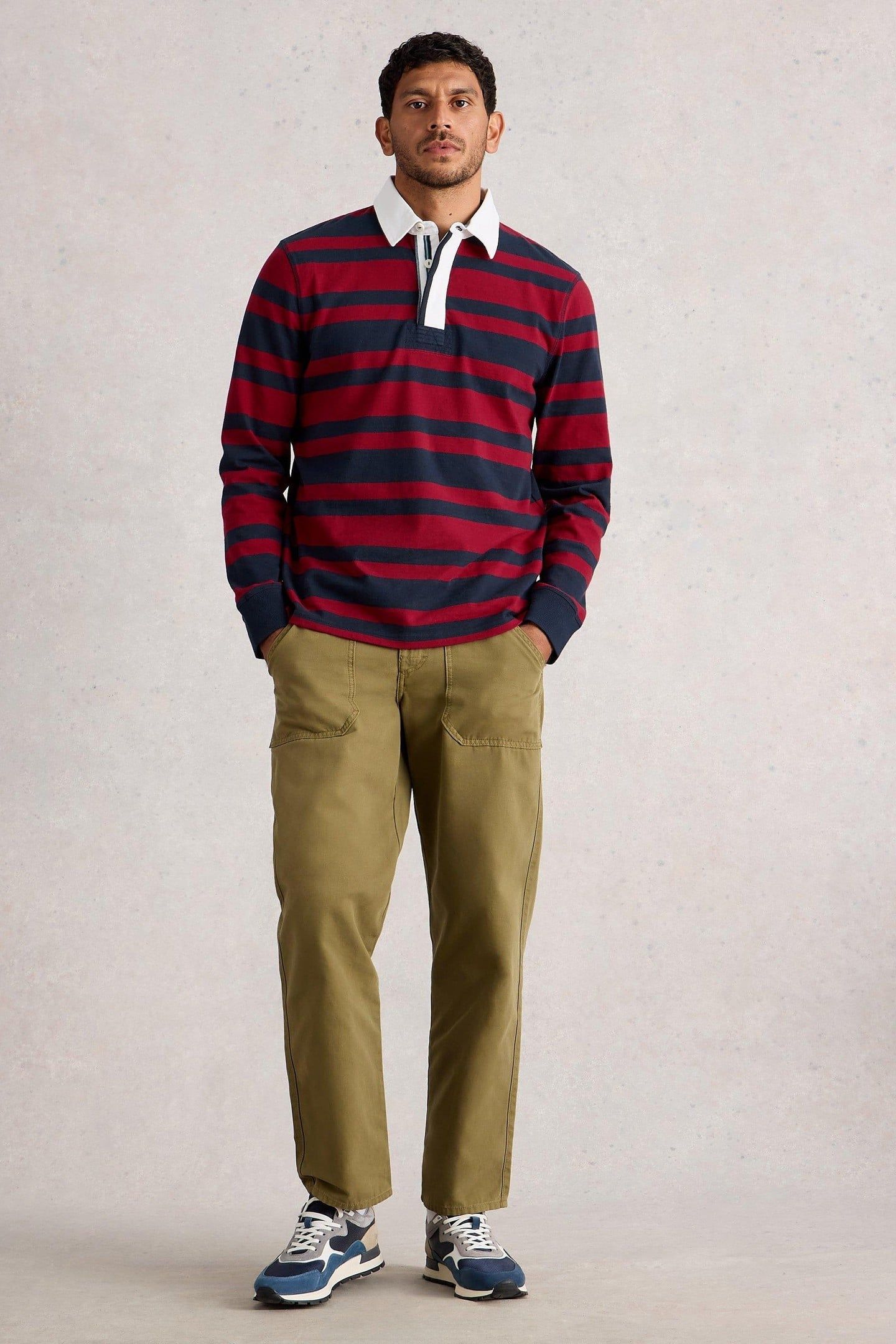 RUGBY SWEAT RED MULTI 2