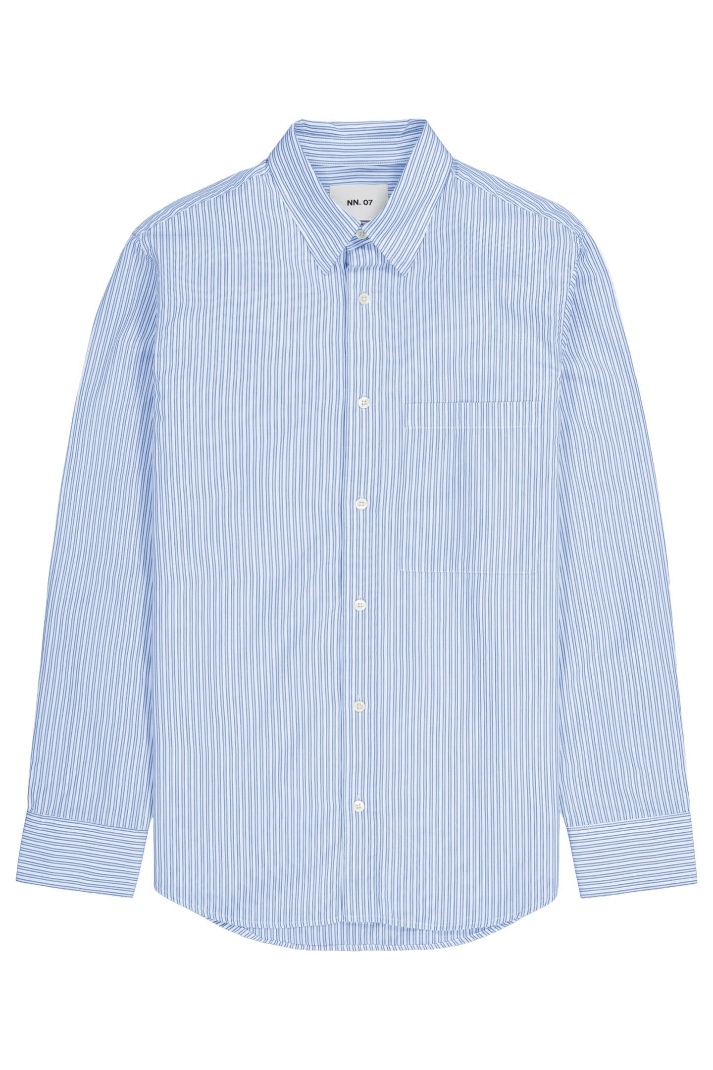 COHEN SHIRT 5222 BLUE STRIPE 4