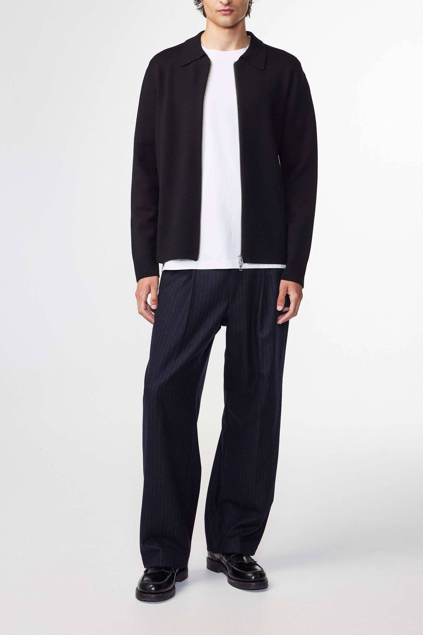 HARALD FULL ZIP 6530 BLACK 1