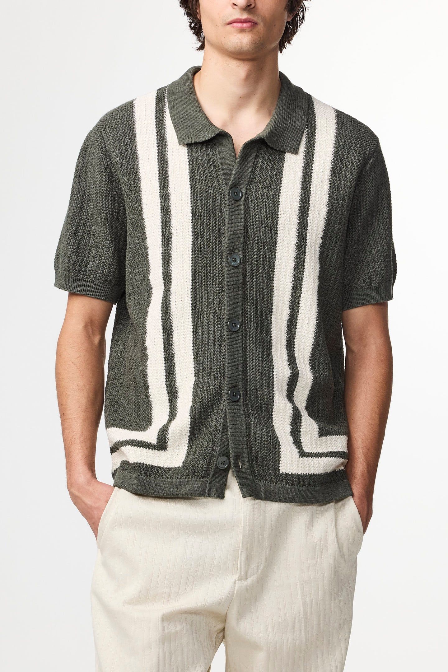 ARES KNIT 6636 CROC GREEN 2