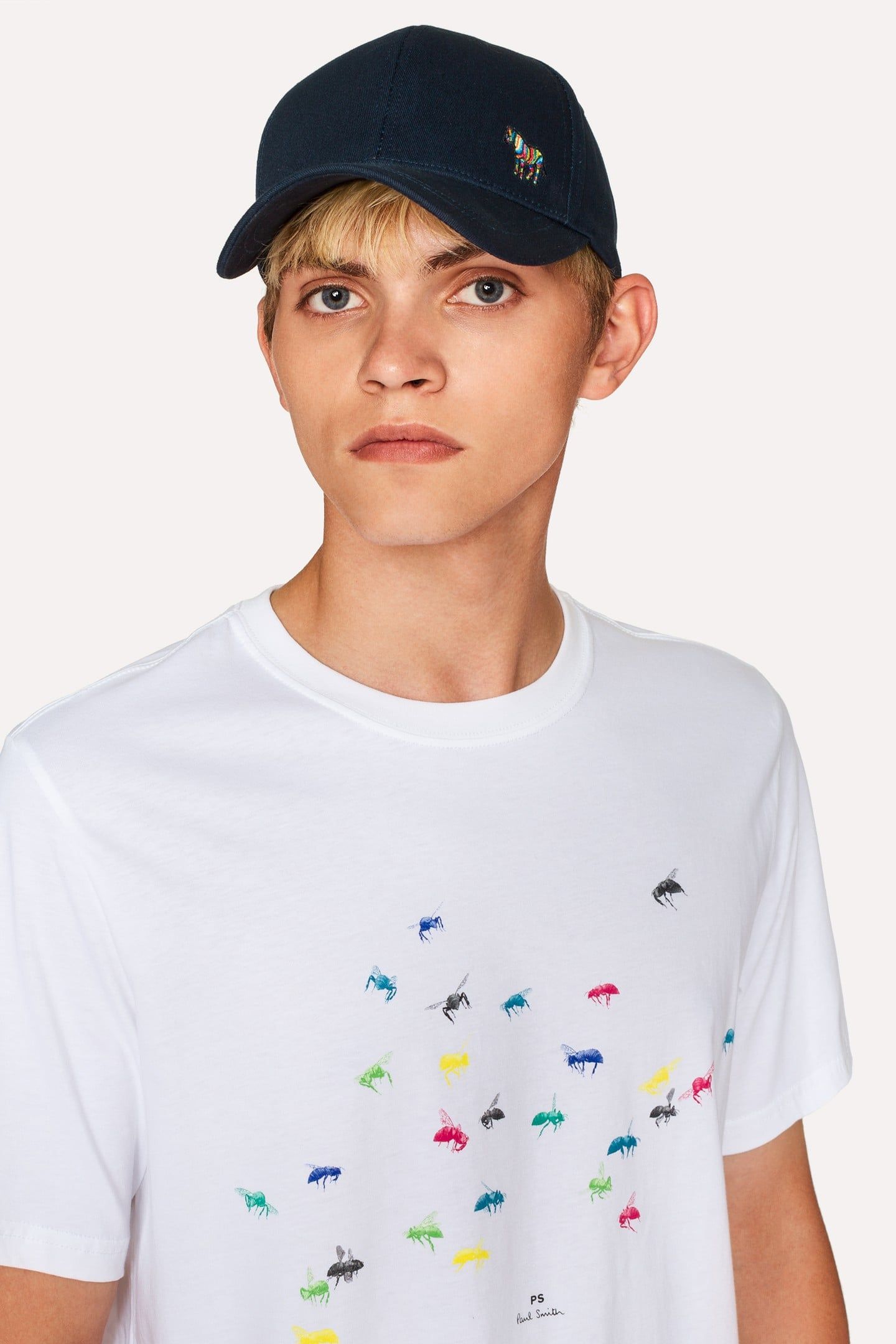MEN CAP BASEBALL ZEBRA NAVY 2