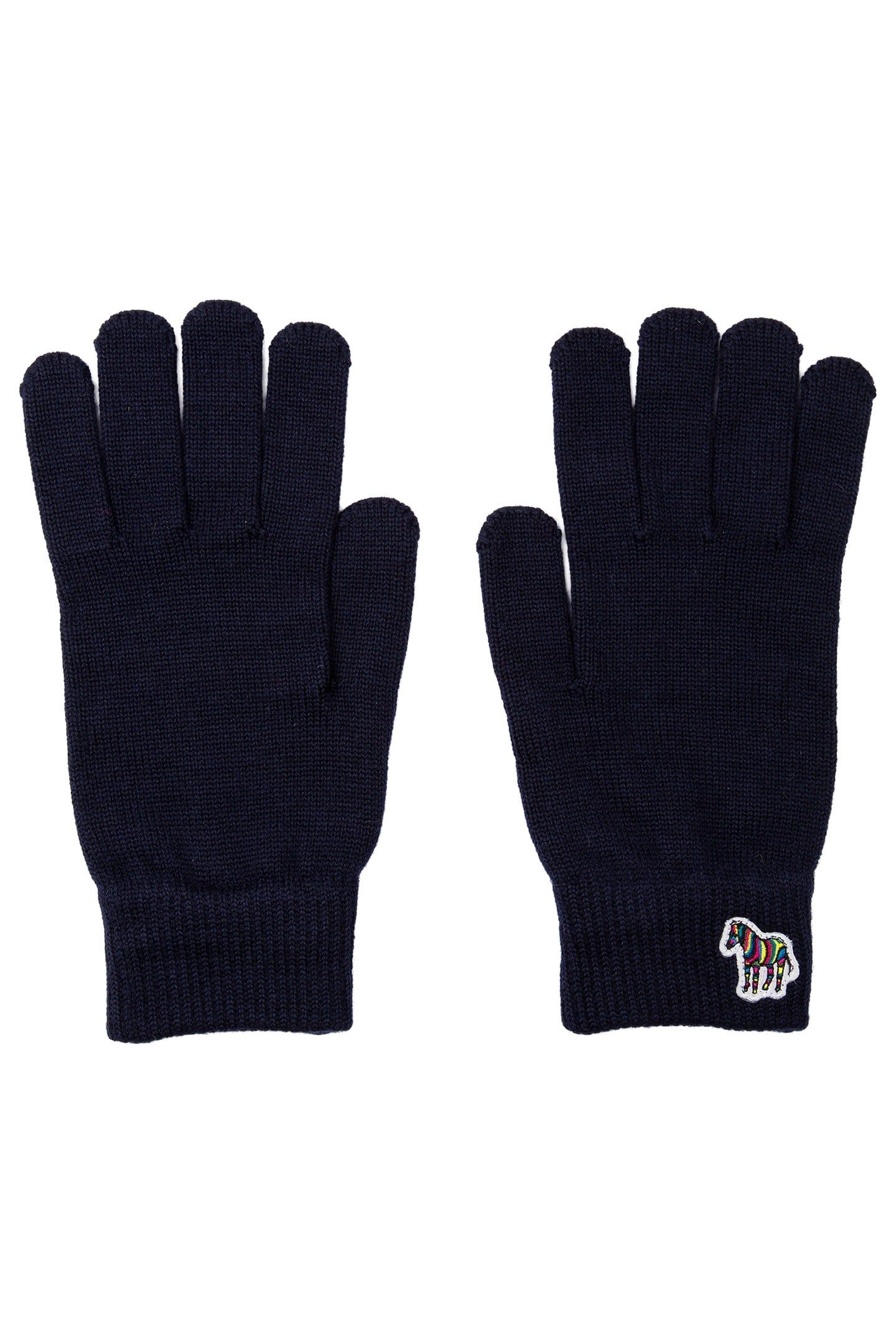 MEN GLOVE ZEBRA NAVY 1