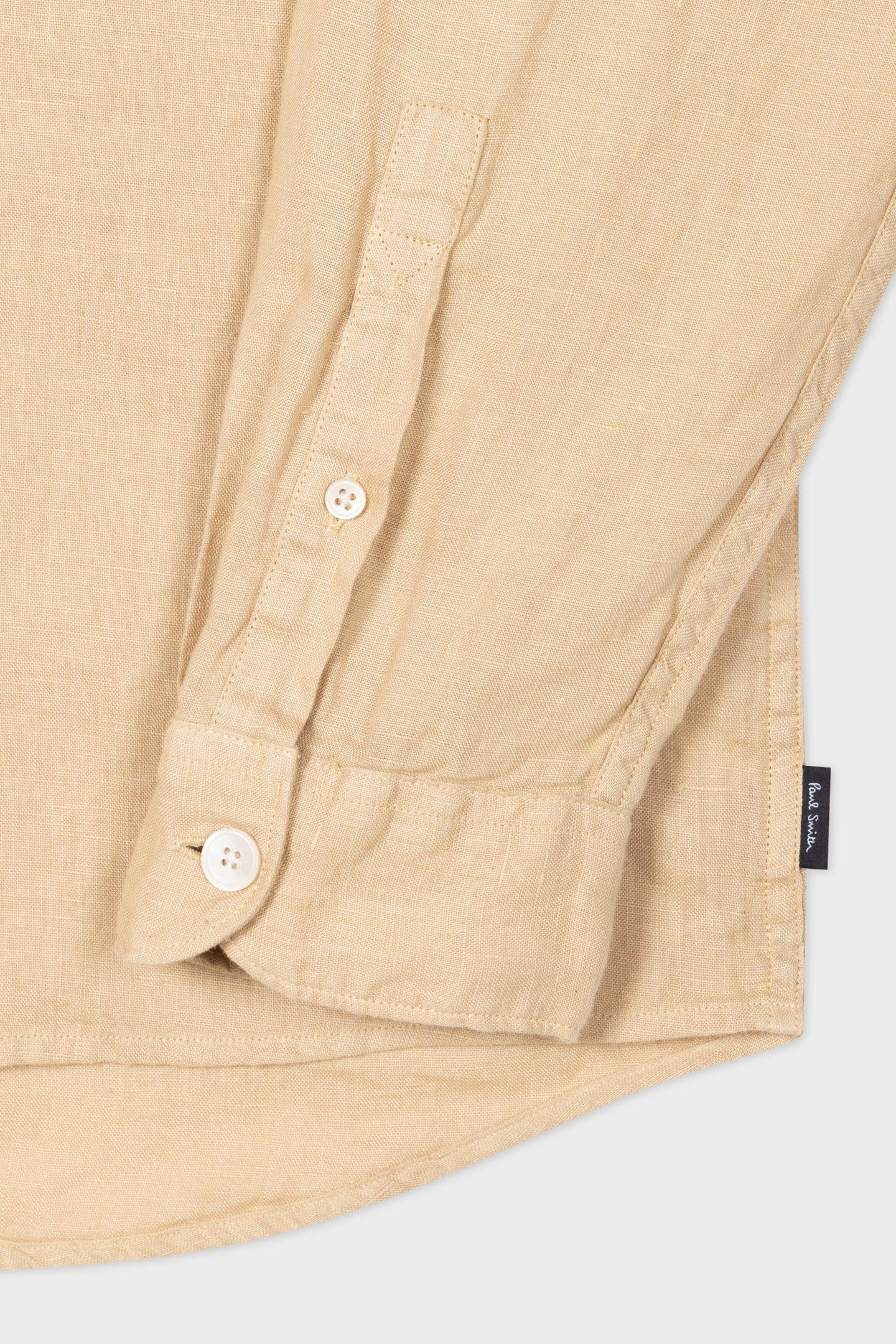 MENS LS REGULAR FIT SHIRT 2 PKT CAMEL 2