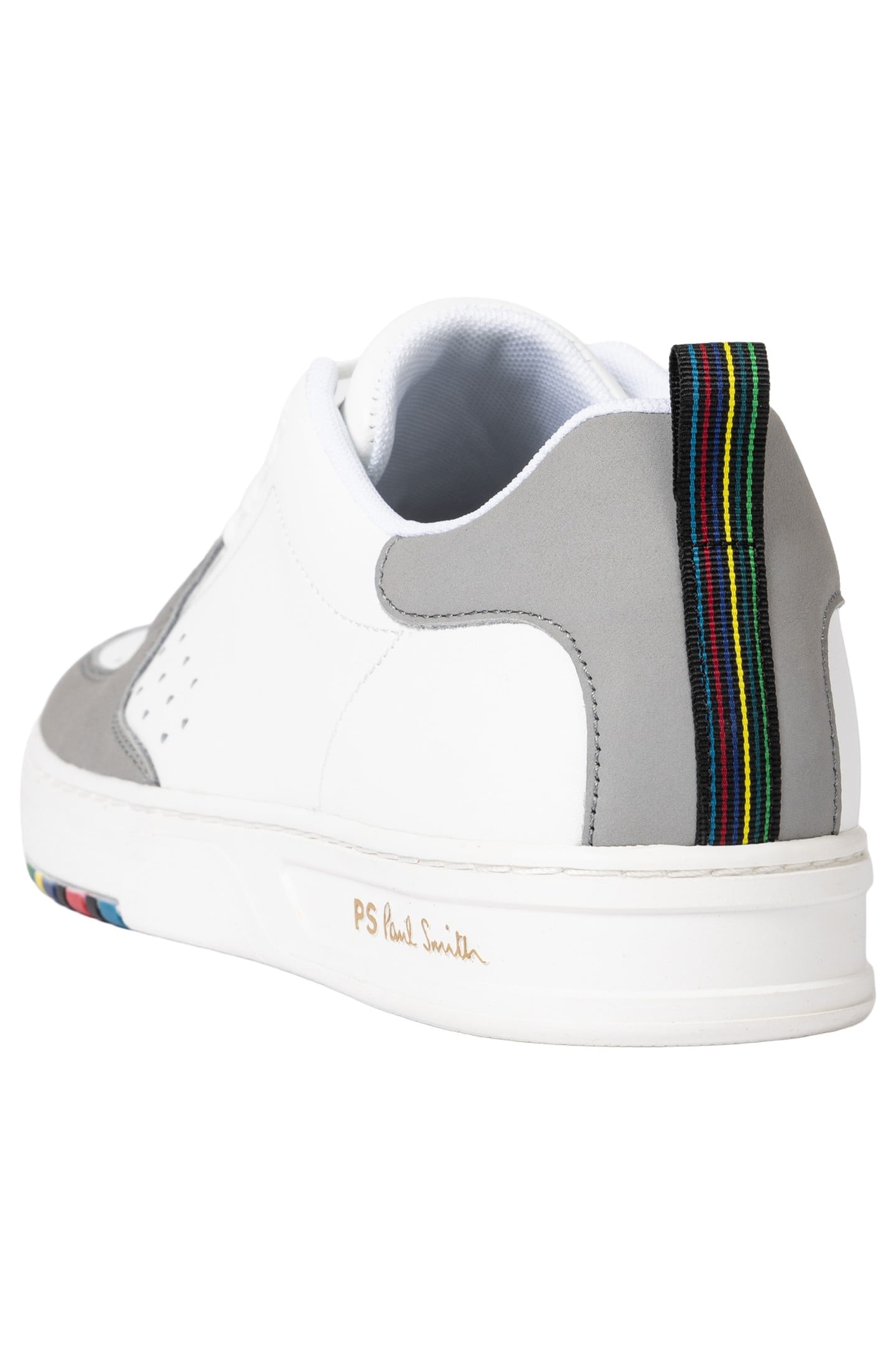 MENS SHOE COSMO WHITE GREY TOE WHITE 3