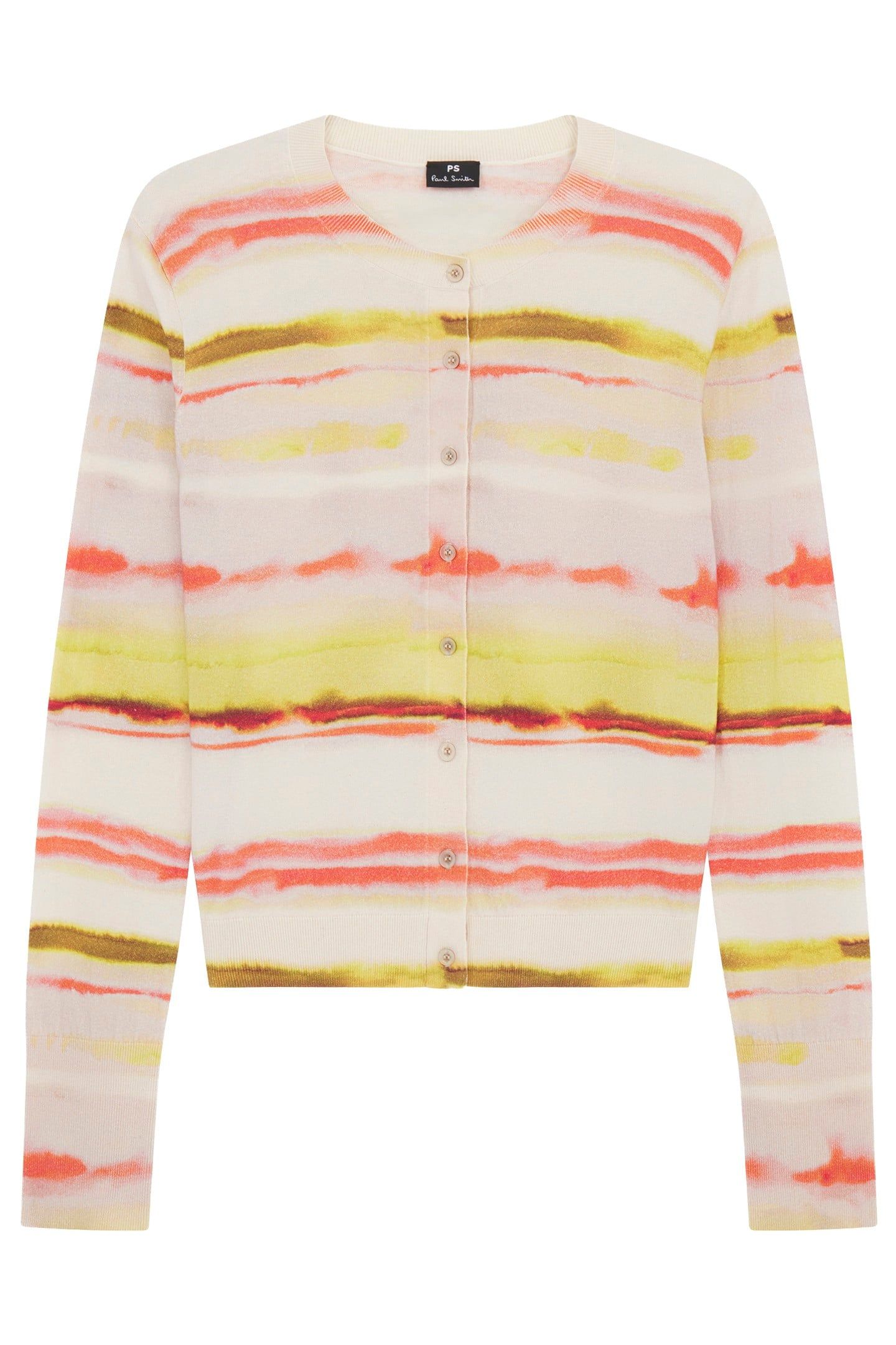 WOMENS KNITTED CARDIGAN BUTTON THRU POWDER PINK 1