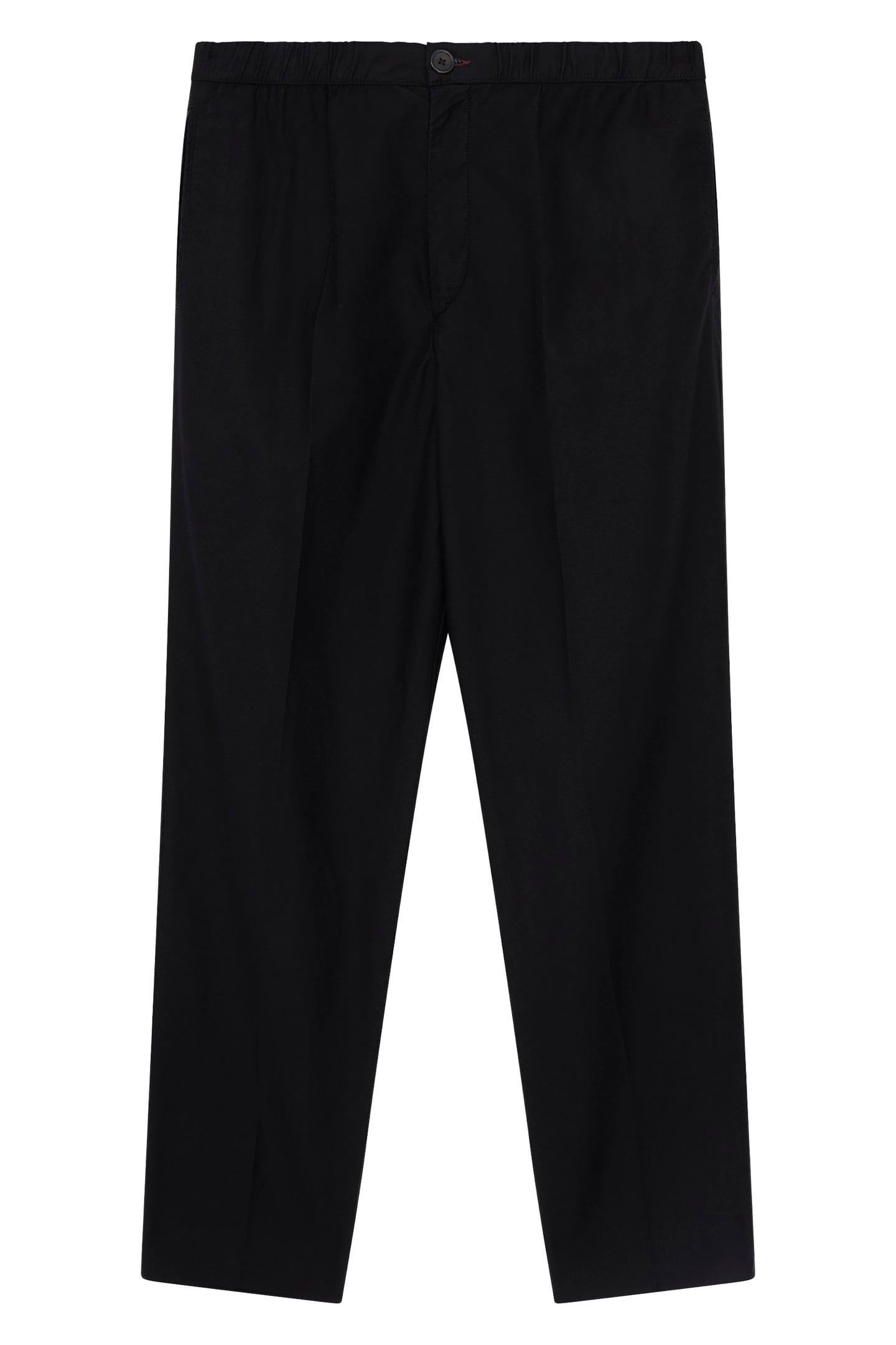 MENS PLEATED TROUSER BLACK 4