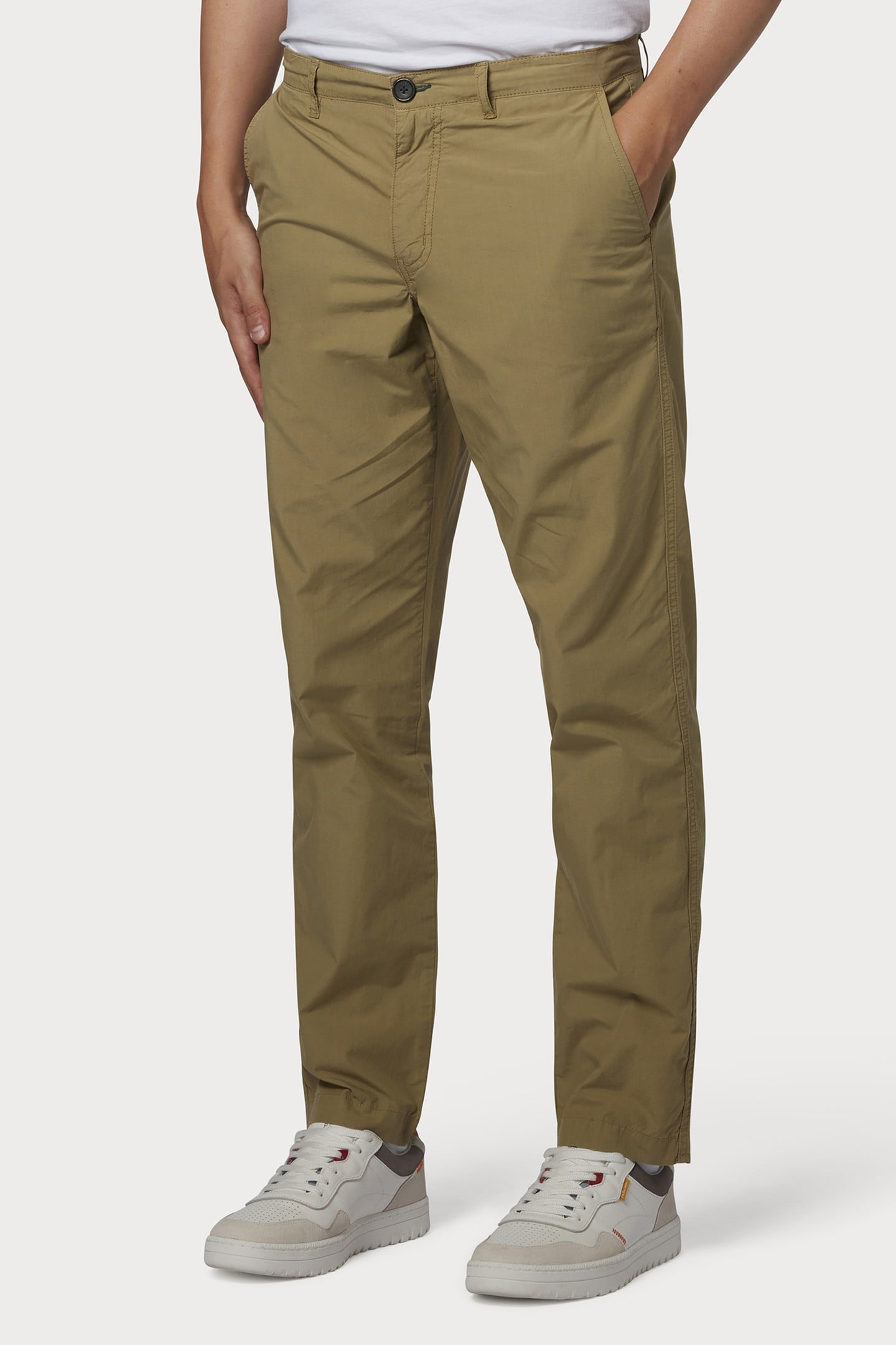 MENS CHINO MILITARY GREEN 1