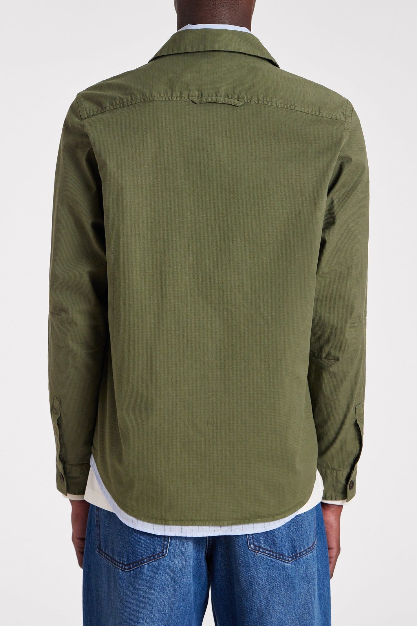 MENS UTILITY SHIRT BOTTLE GREEN 4