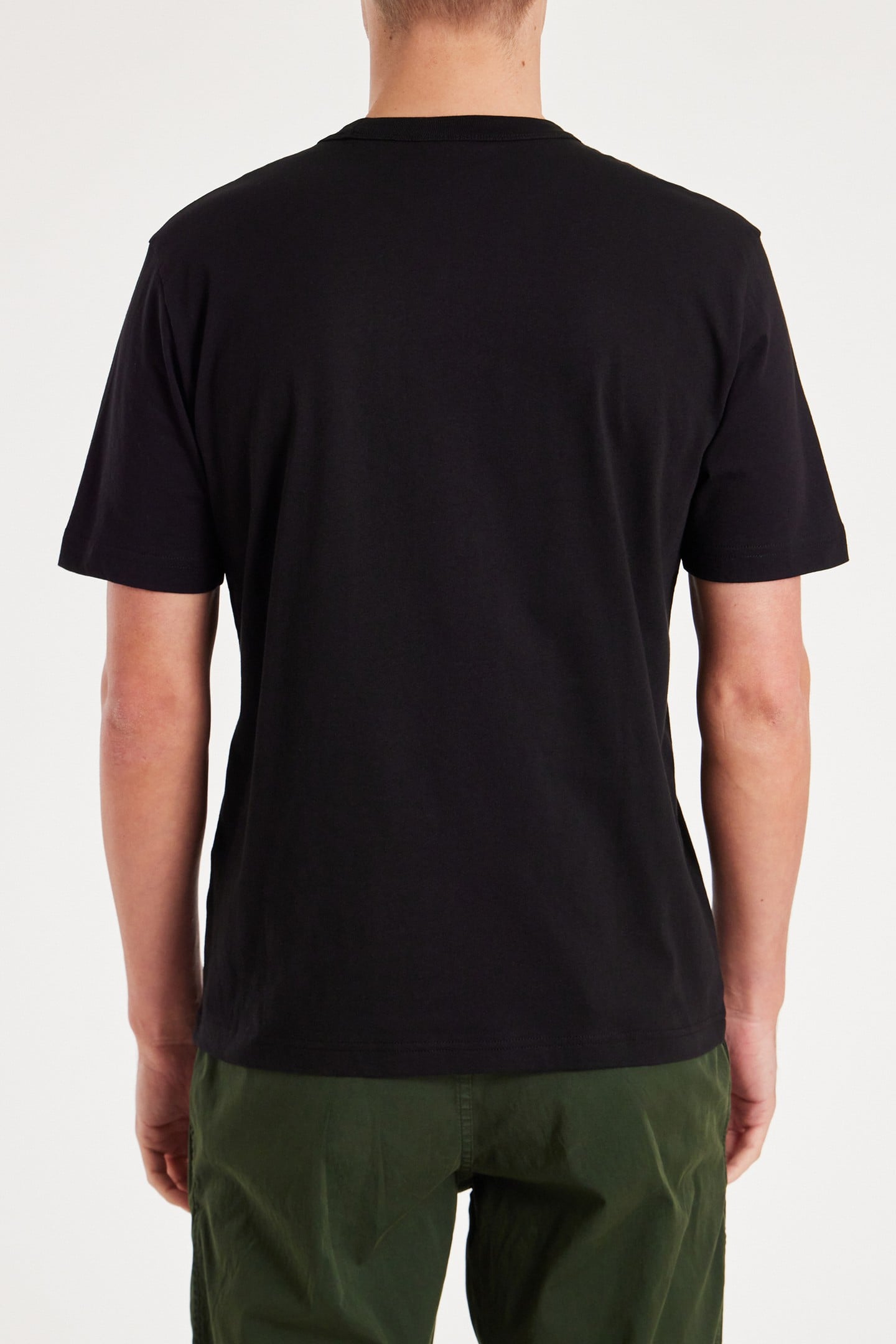 MENS SS TSHIRT CIRCLES BLACK 2