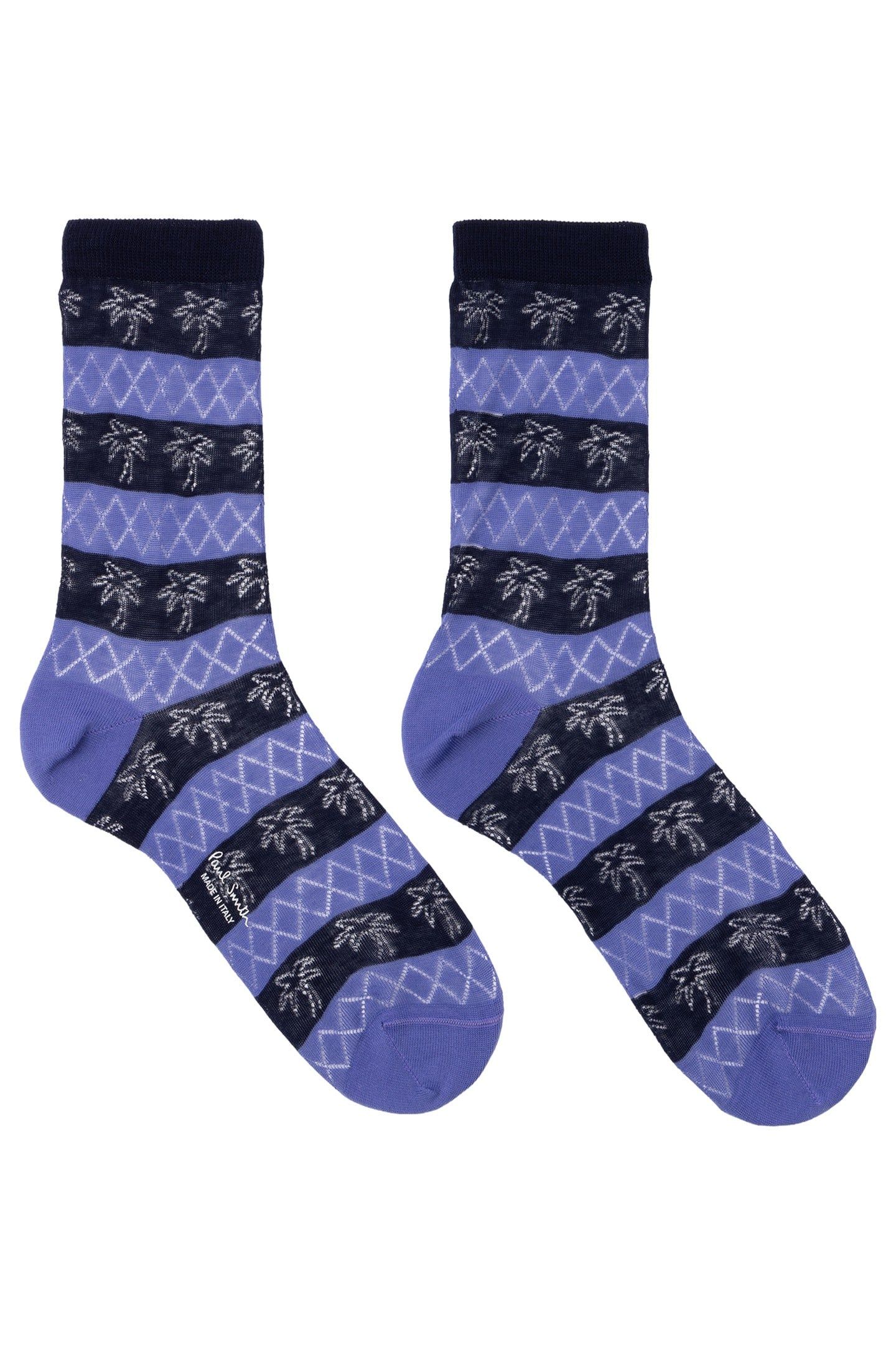 WOMEN SOCK FIONA OPENWORK NAVY 2