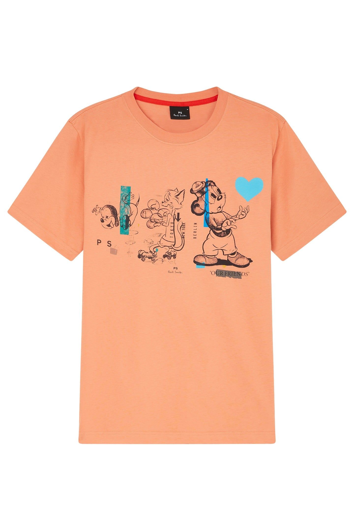 MENS REG FIT T SHIRT CARTOON GOOSE BEAK 1