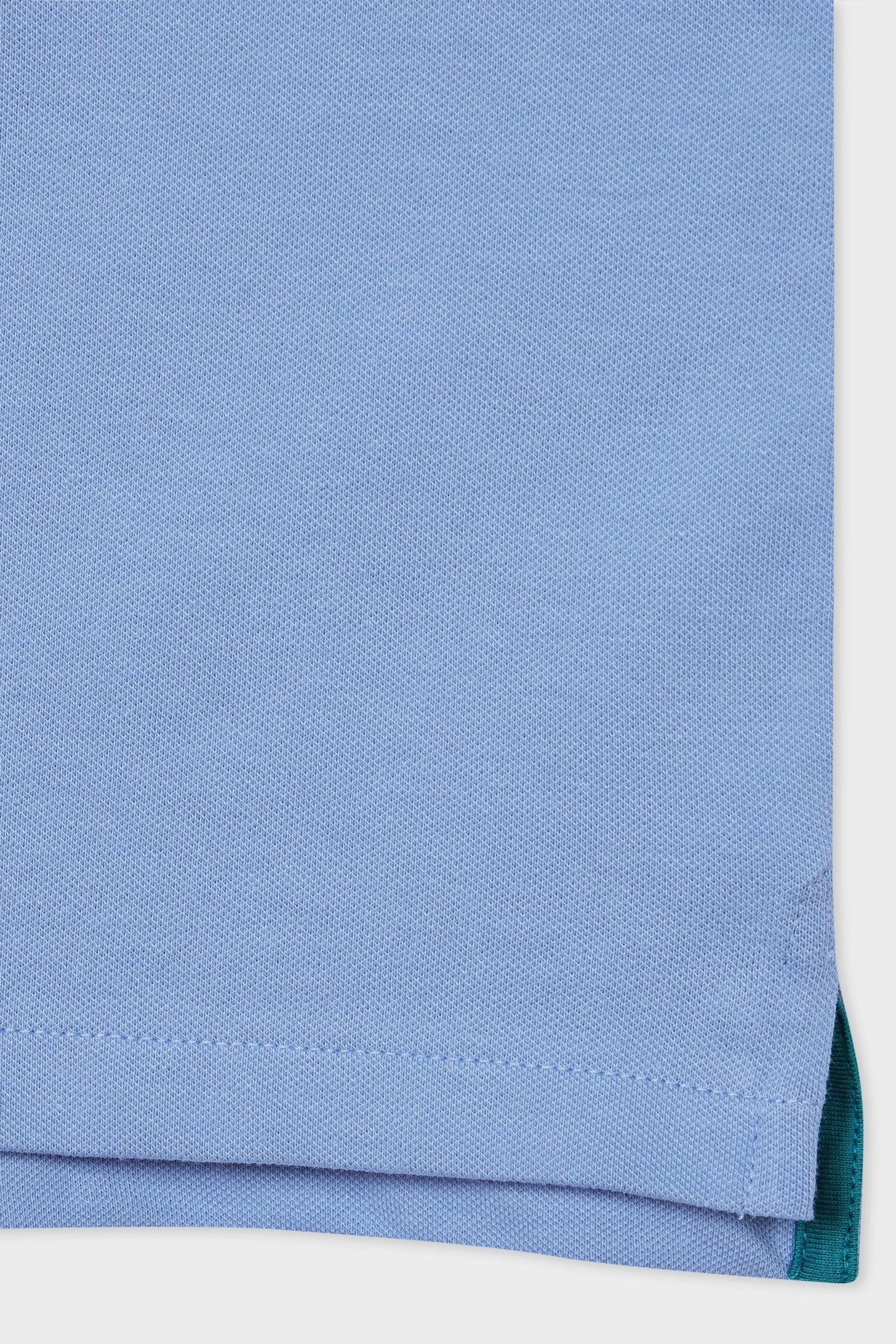 MENS REG FIT POLO ZEB EMB COBALT BLUE 2