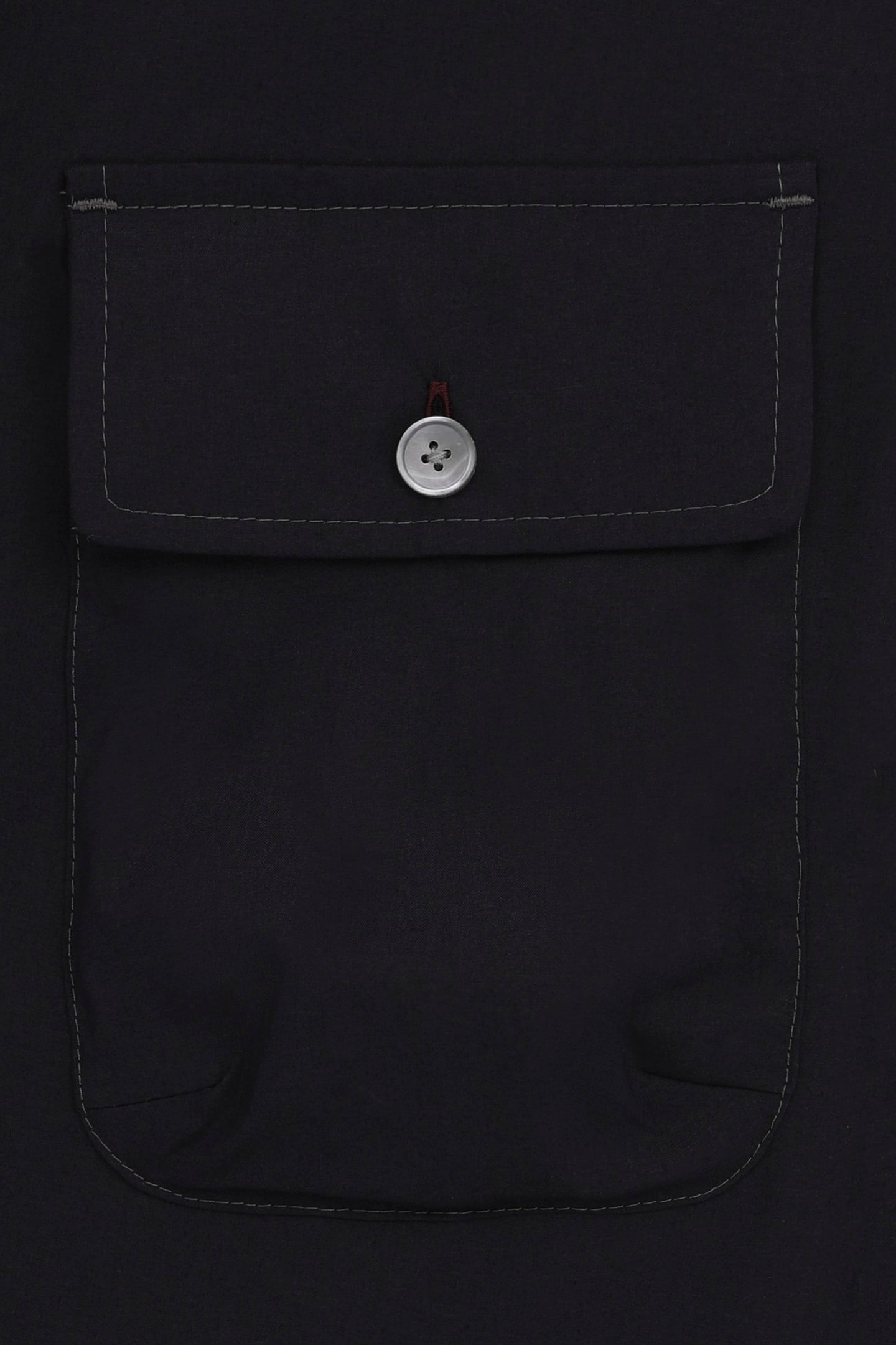 MENS CASUAL FIT SHIRT JACKET VERY DARK NAVY 3