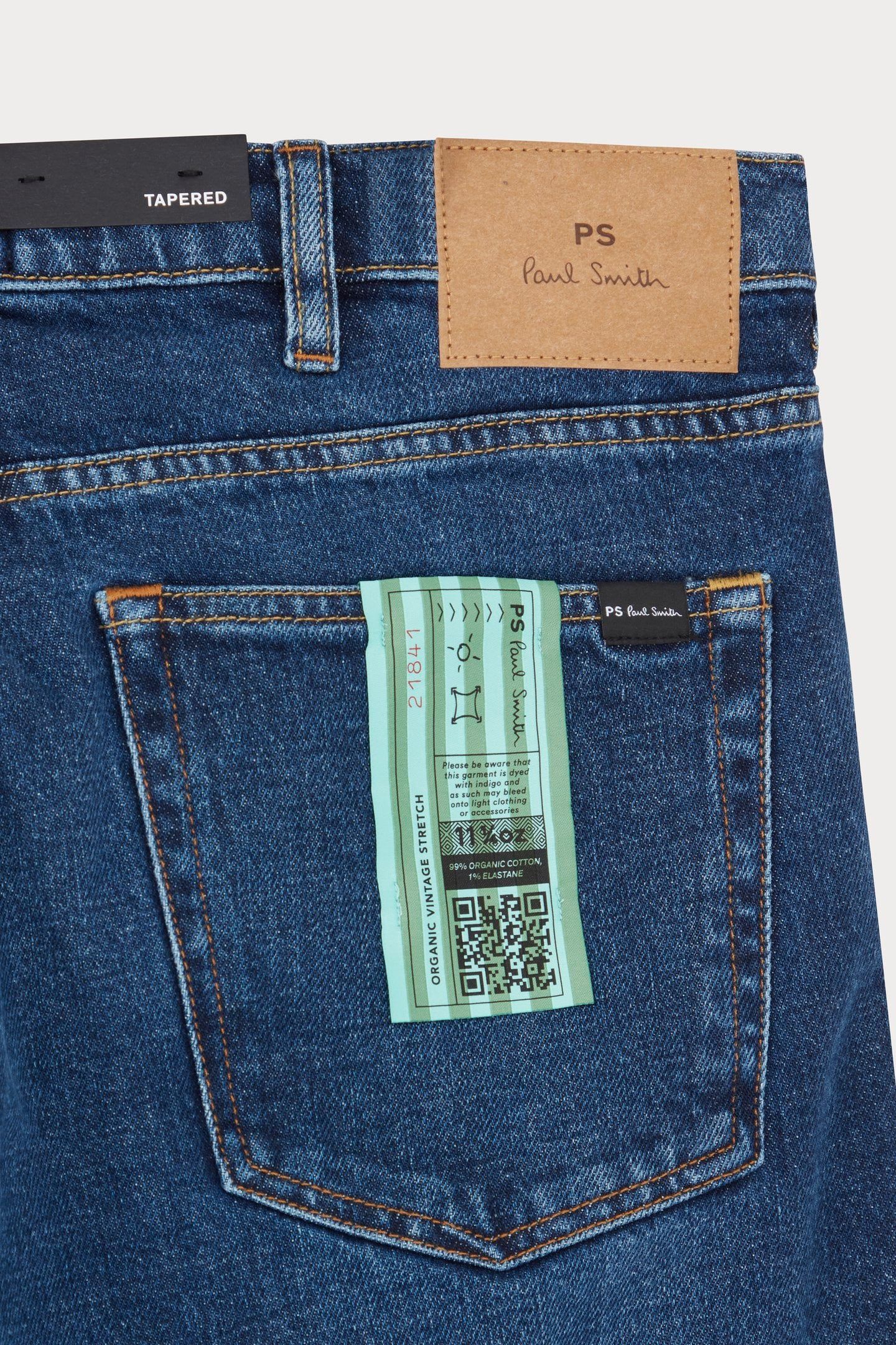 MENS TAPERED FIT JEAN DK COLOUR WASH 6