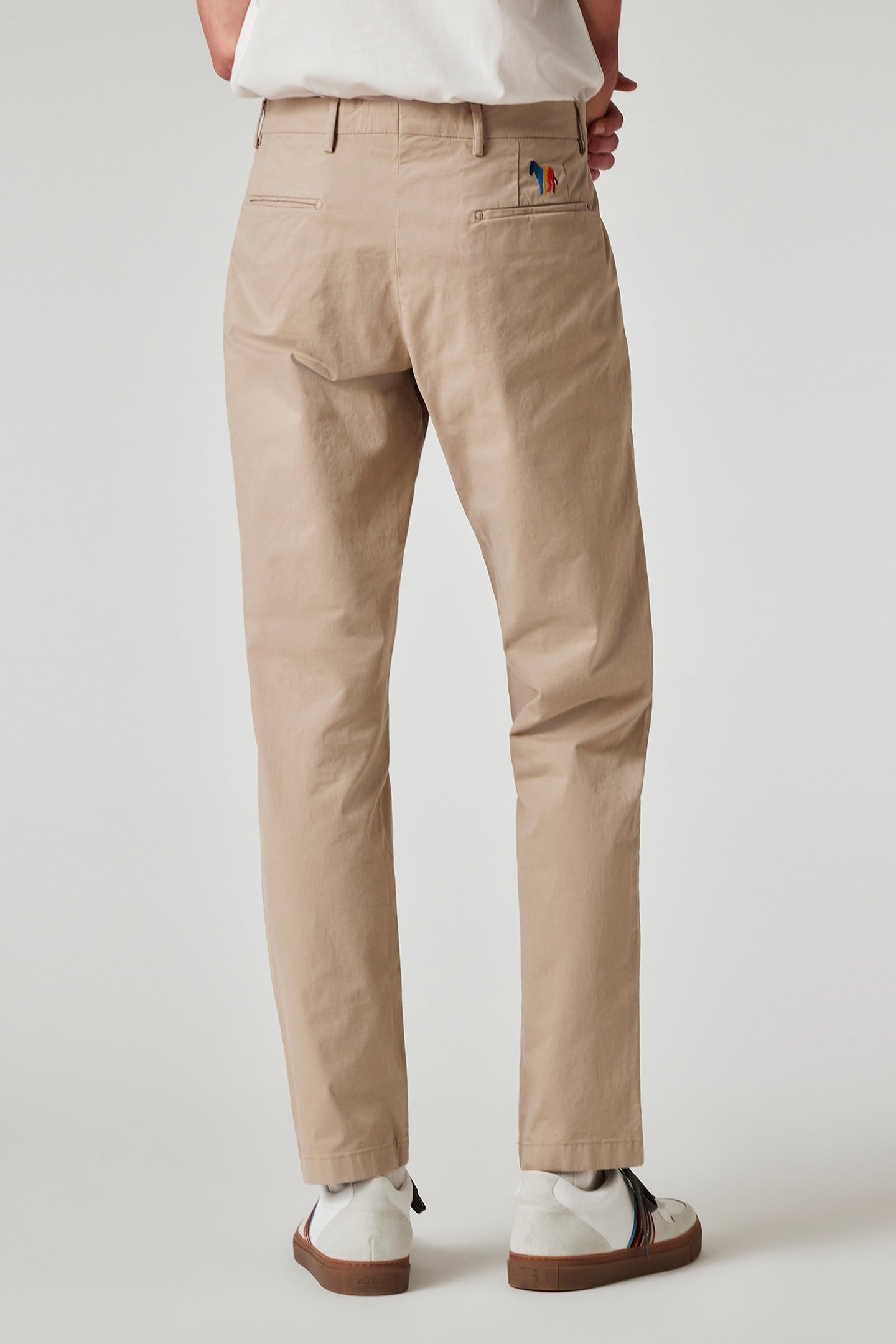 MENS MID FIT CLEAN CHINO BS ZEB LIGHT BEIGE 2