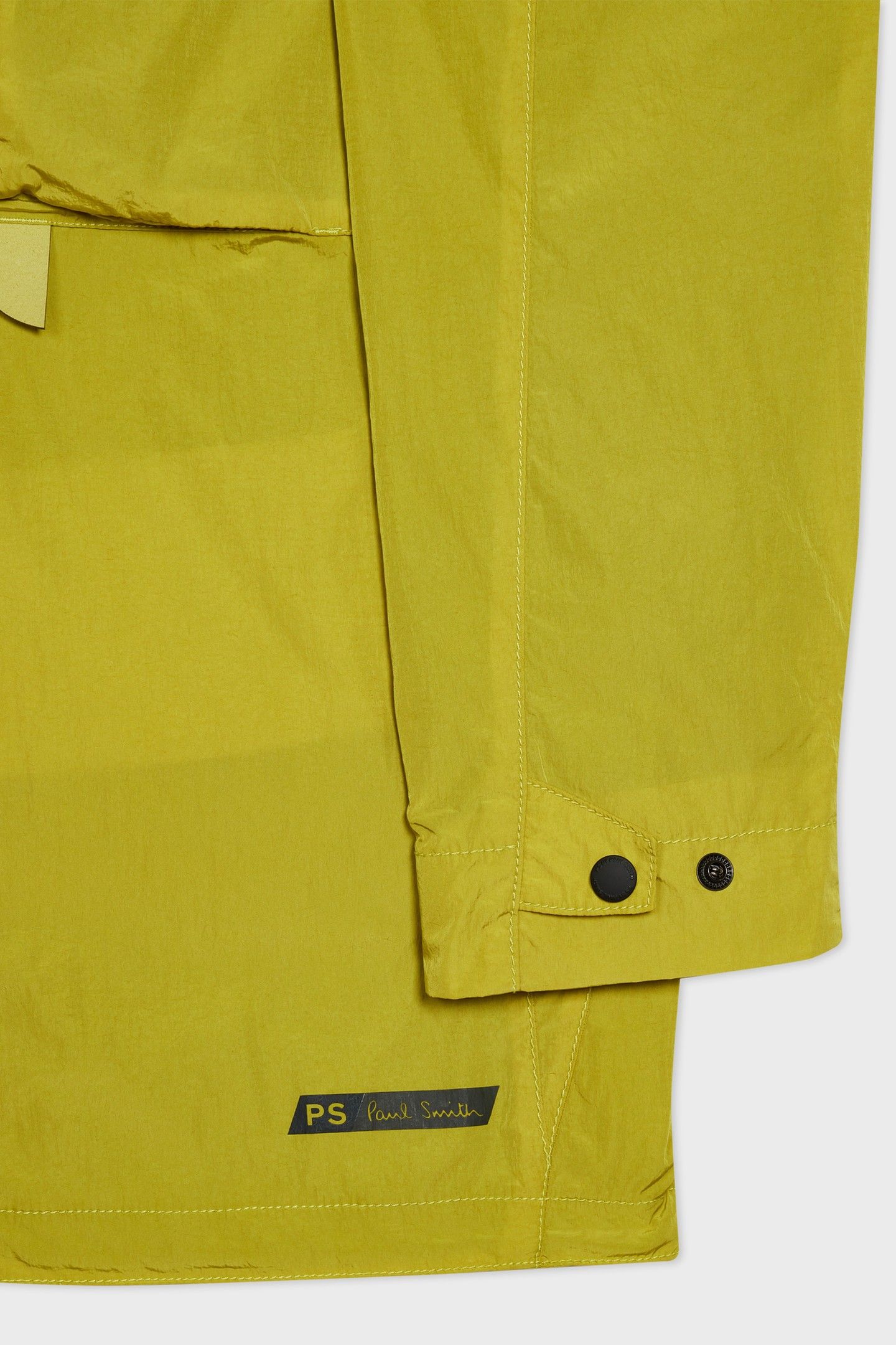 MENS HOODED JACKET ACID YELLOW 8