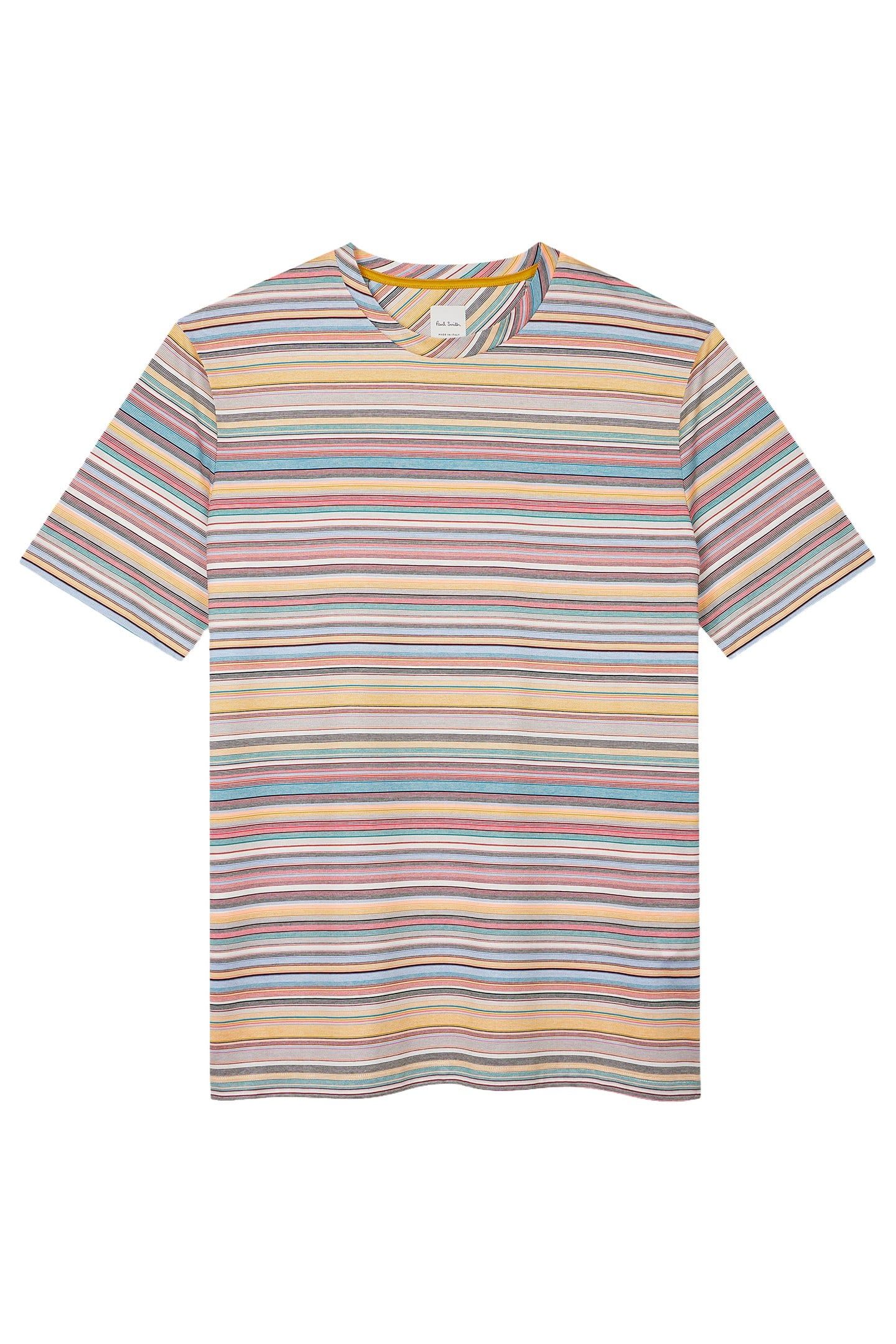 MENS SIGNATURE STRIPE TSHIRT MULTI COLOURED 4
