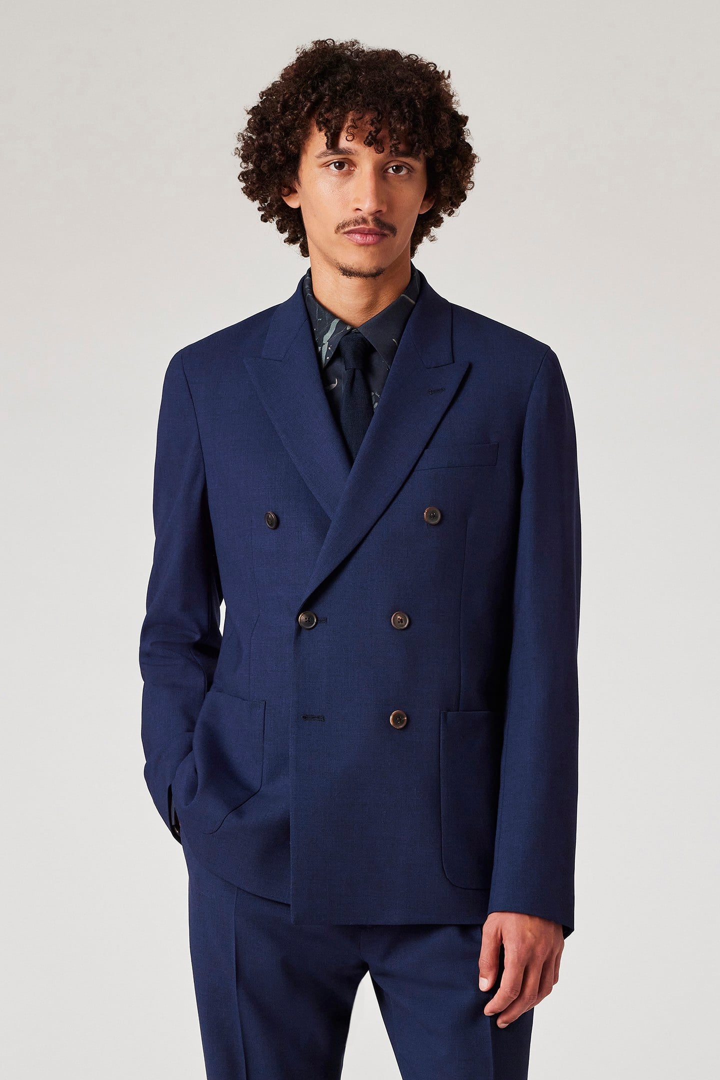 MENS DB JACKET INKY BLUE 1