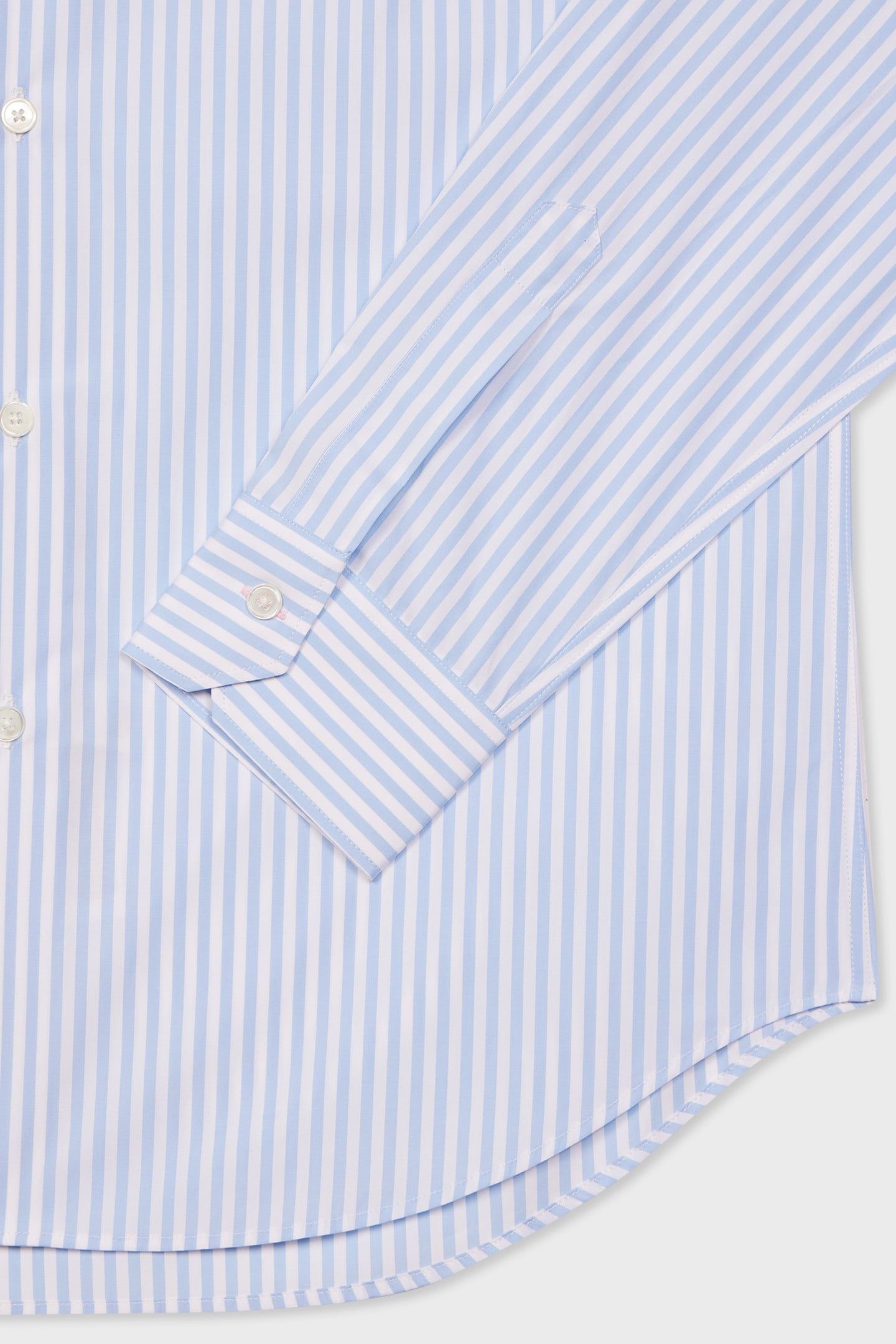 MENS S/C TAILORED FIT SHIRT LIGHT BLUE 5