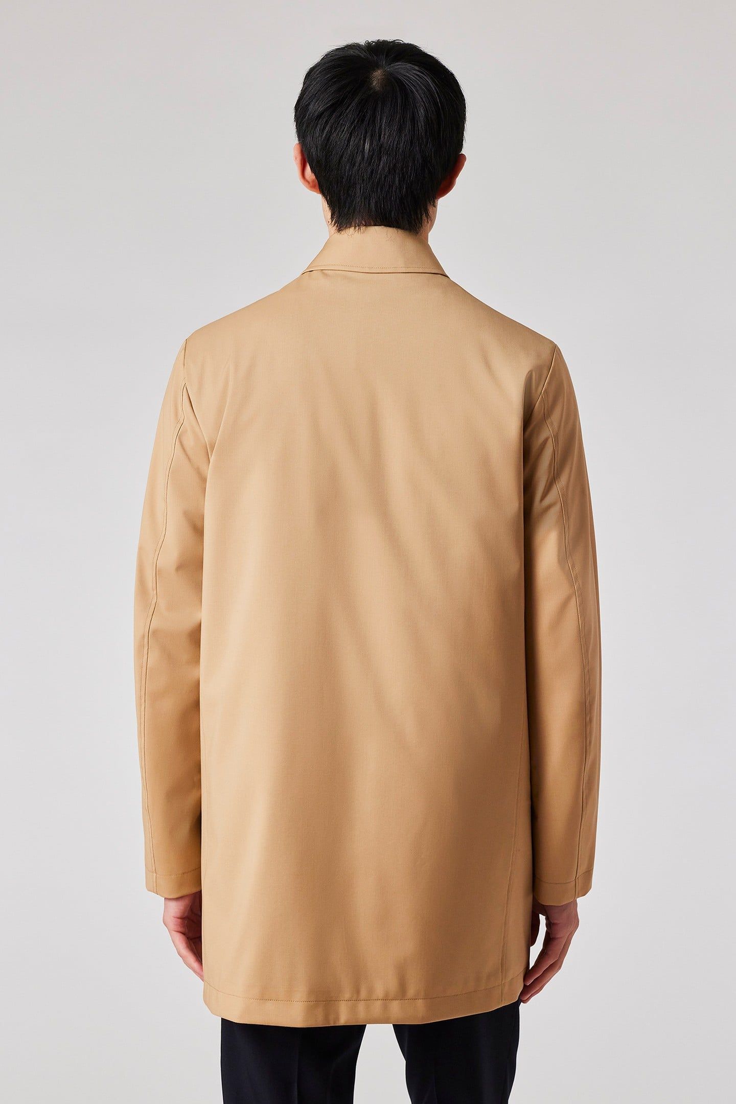 MENS REGULAR FIT COAT WITH GILET LIGHT BEIGE 2