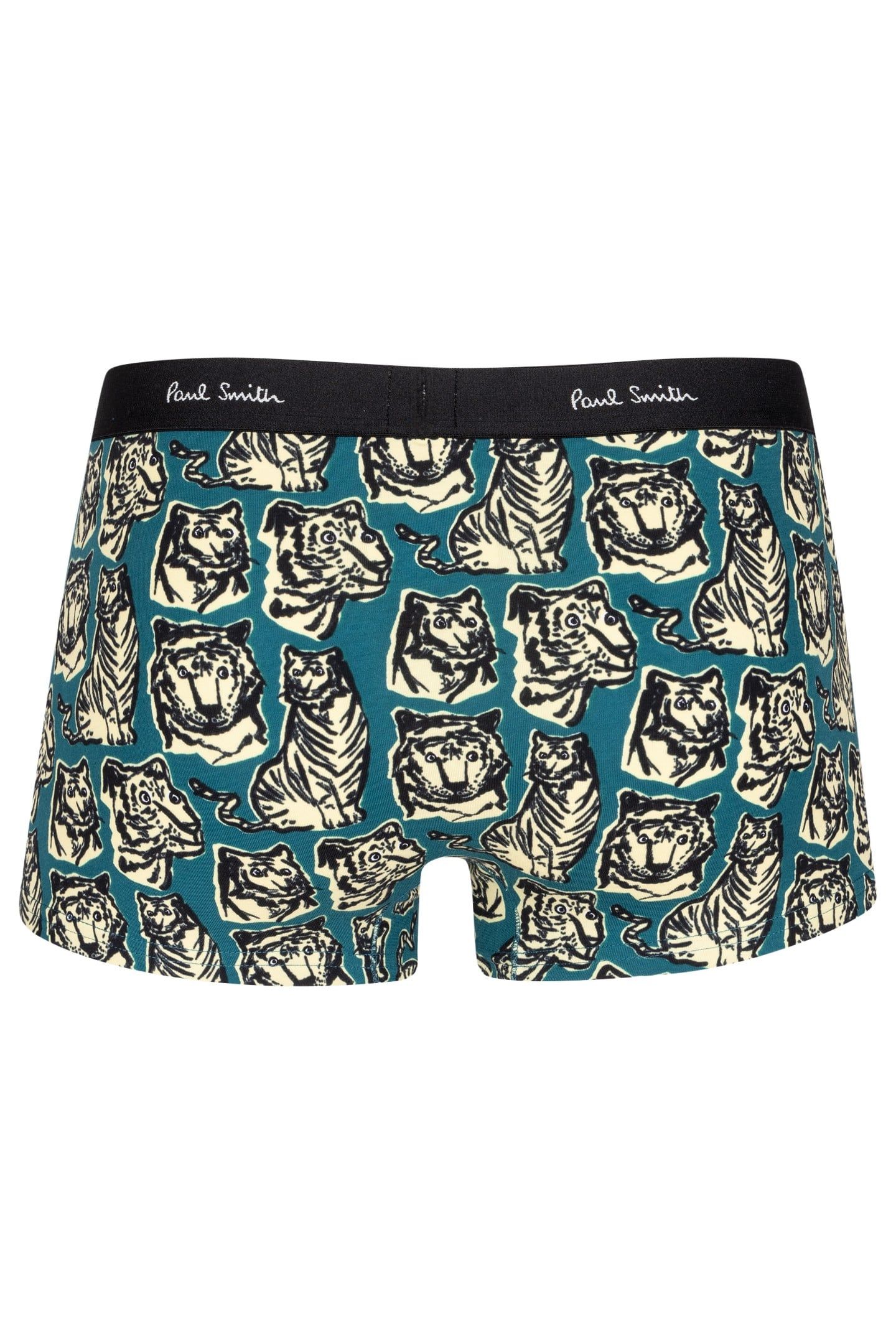MEN TRUNK TIGER PETROL GREEN 2