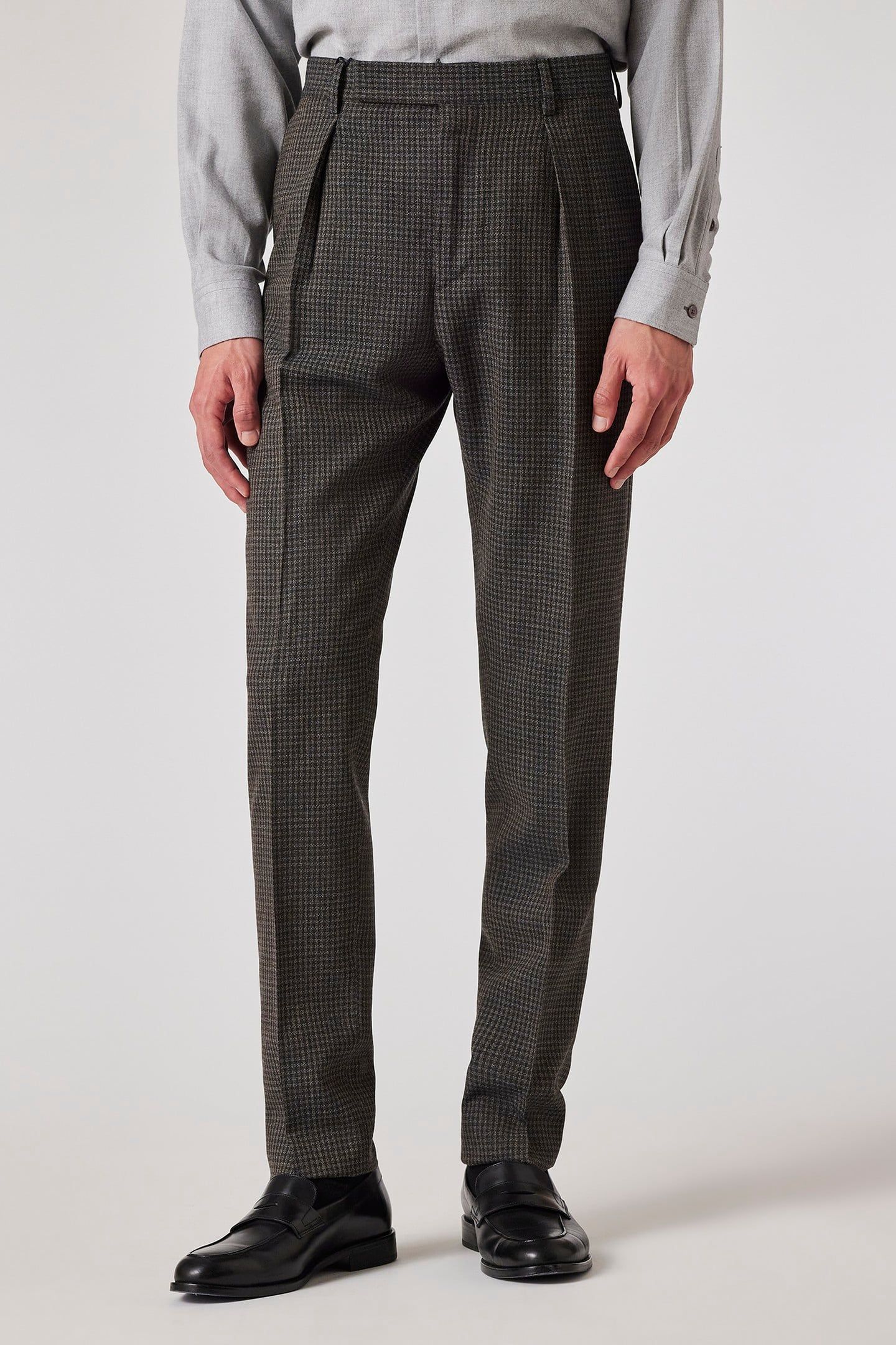 MENS TROUSER PETROL GREEN 2