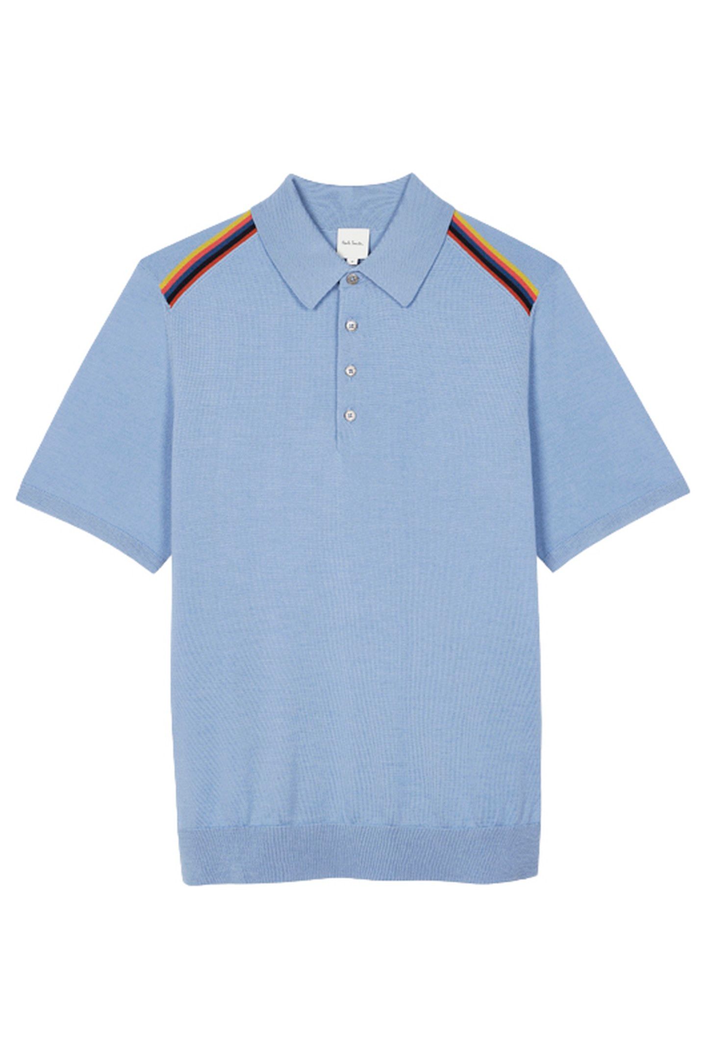 MENS SWEATER SS POLO BLUE 4