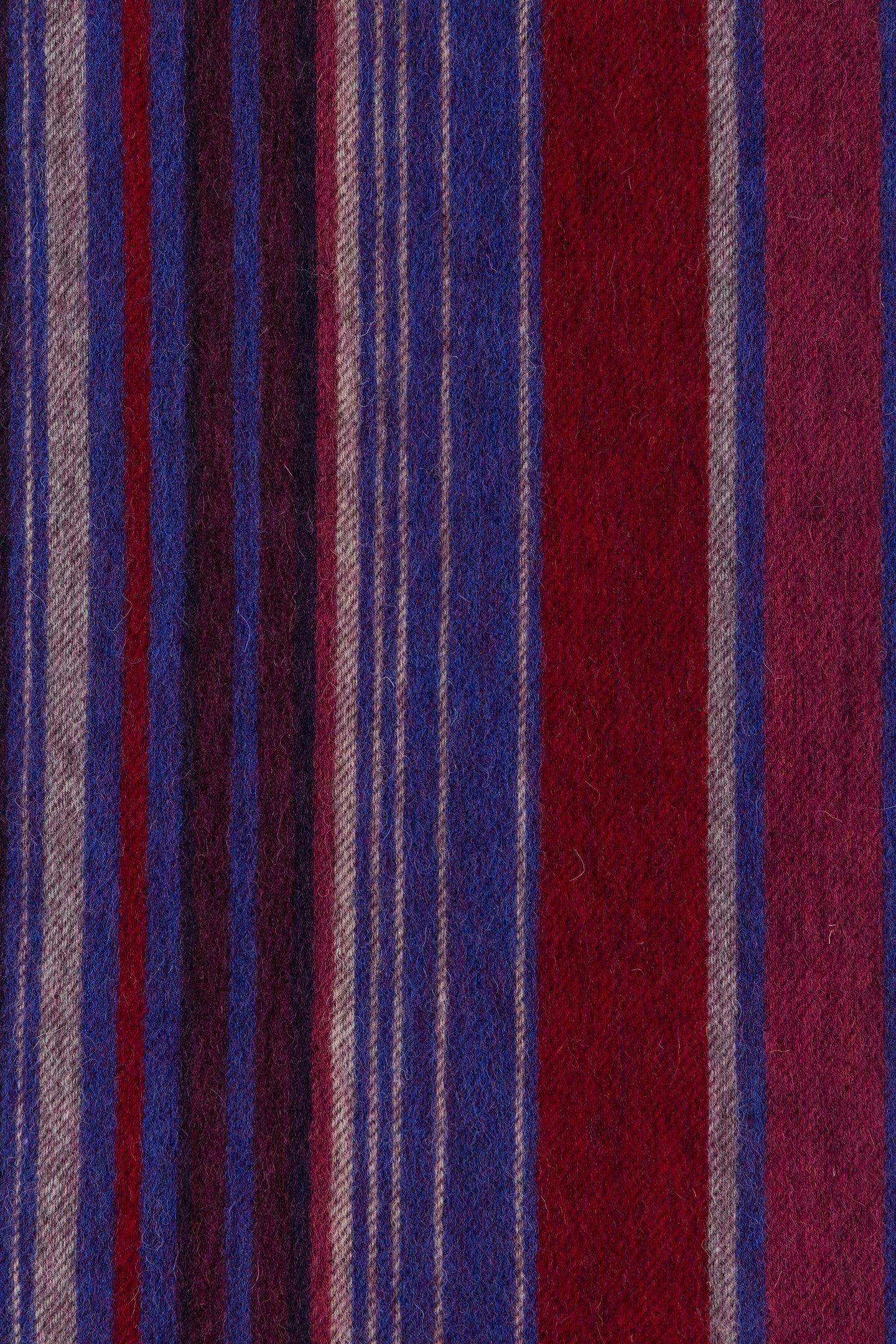 MEN SCARF PS TRENT STRP BURGUNDY/ BORDE 4