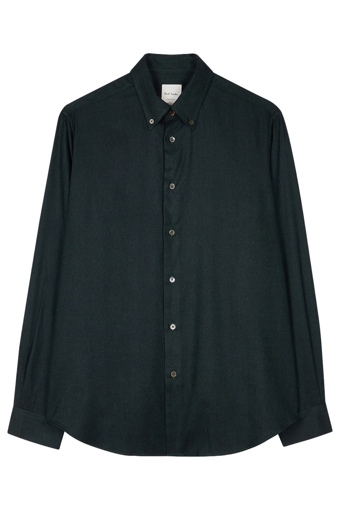 MENS S/C CASUAL FIT SHIRT VERY DARK GREEN 1