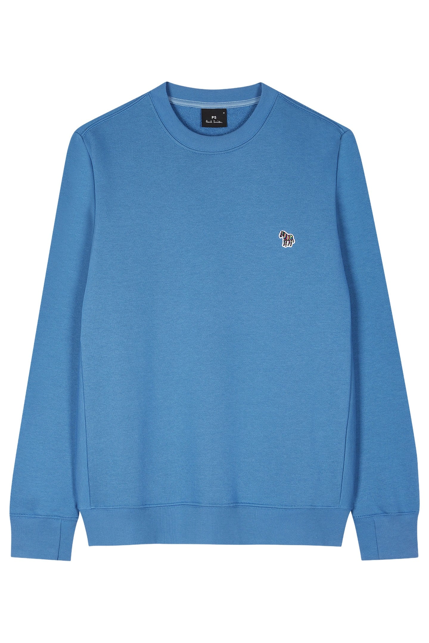 MENS REG FIT SWEATSHIRT ZEBRA GREYISH BLUE 1