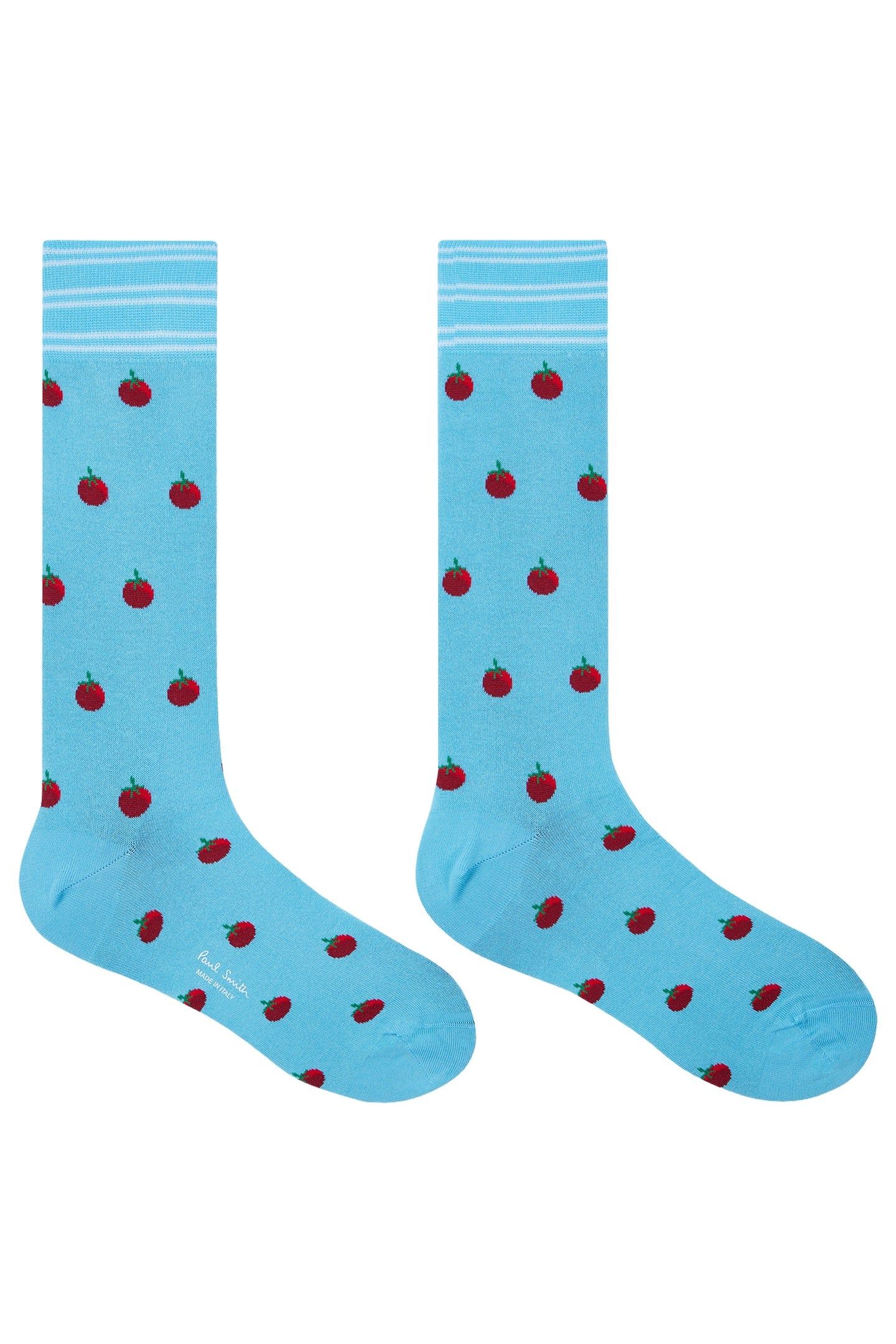 MEN SOCK GRAHAM TOMTO AW24 TURQUOISE 2
