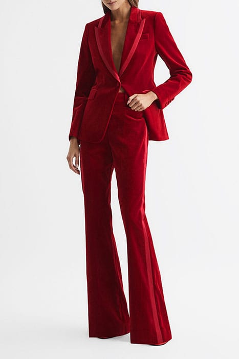 BREE RED WIDE-LEG PANTS 3
