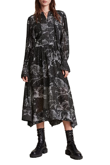 ALISA ASTRAEUS DRESS BLACK 1