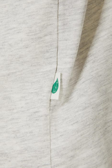 ORGANIC OVERSIZED HENLEY LONGSLEEVE LIGHTGREY 9
