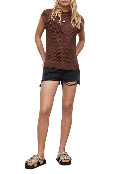ZADIE TANK PRALINE BROWN 3